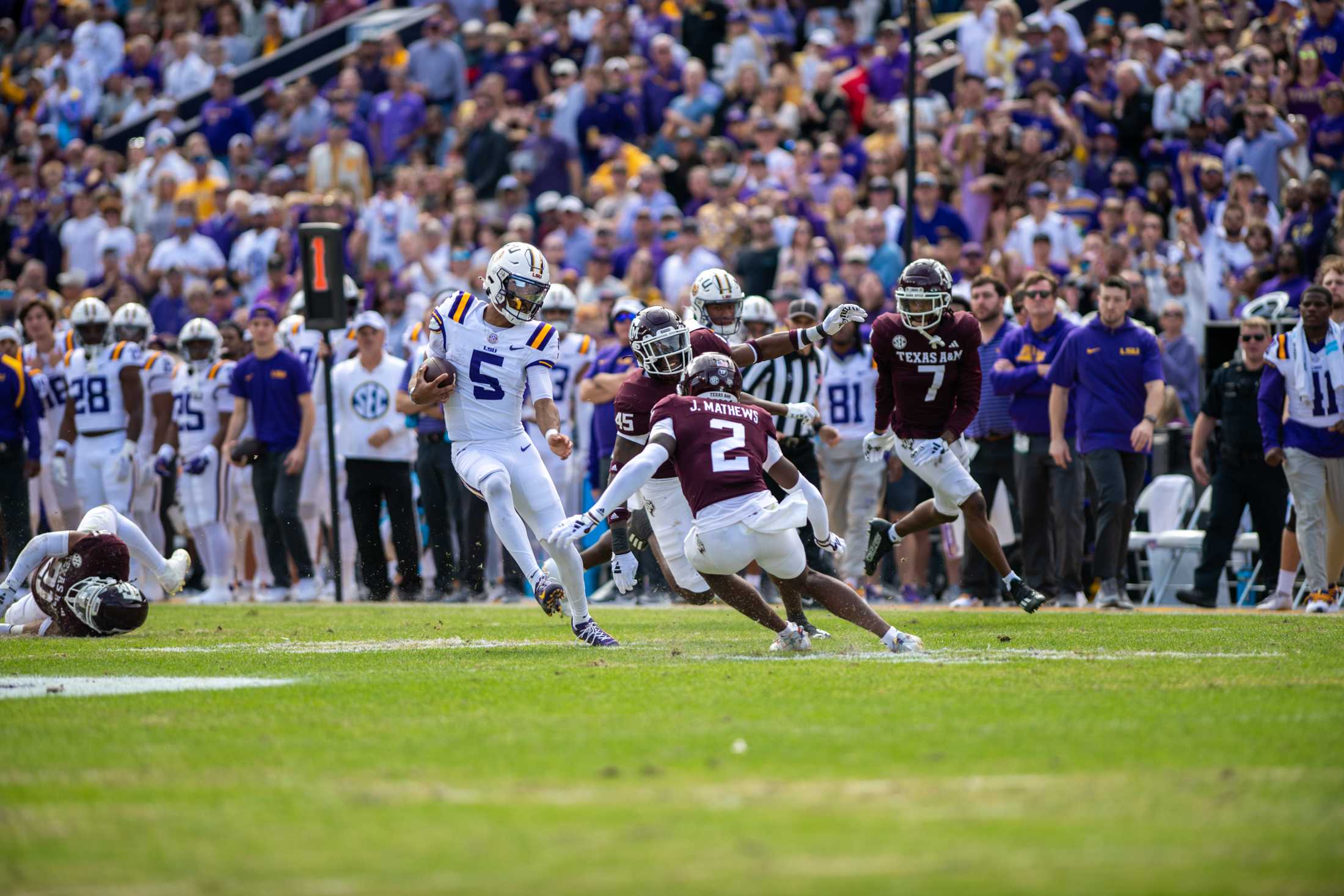 PHOTOS: LSU football beats Texas A&M 42-30 in Tiger Stadium