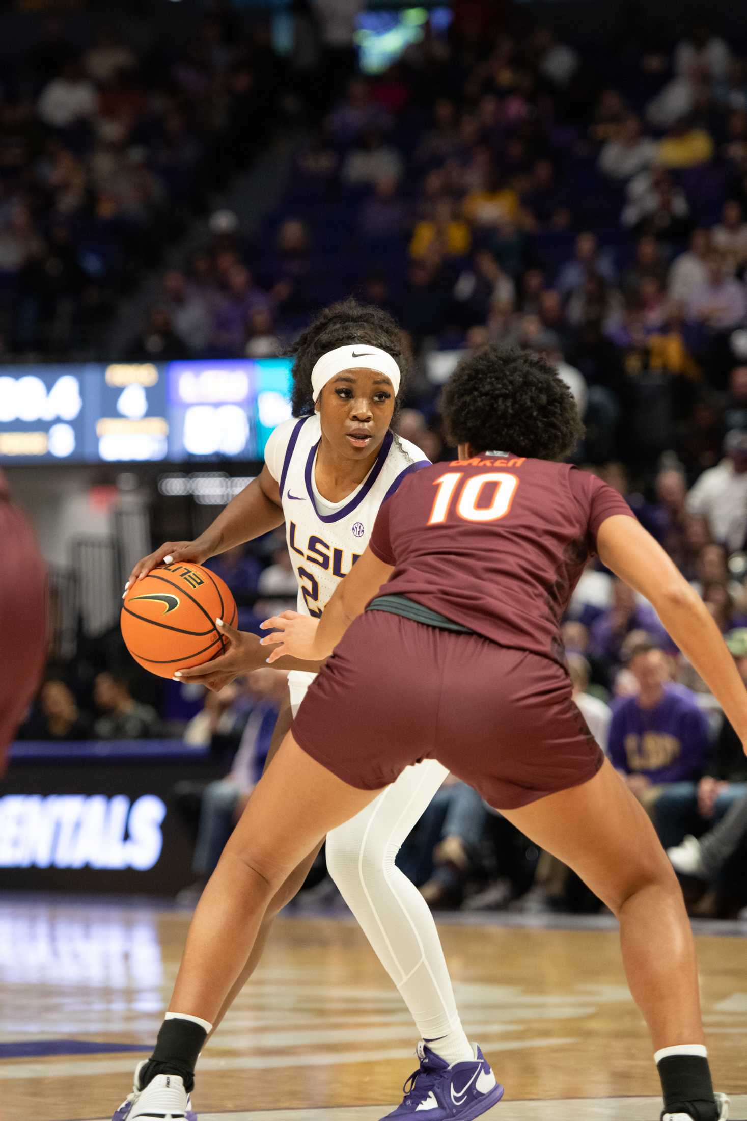 PHOTOS: LSU women's basketball defeats Virginia Tech 82-64 in the PMAC