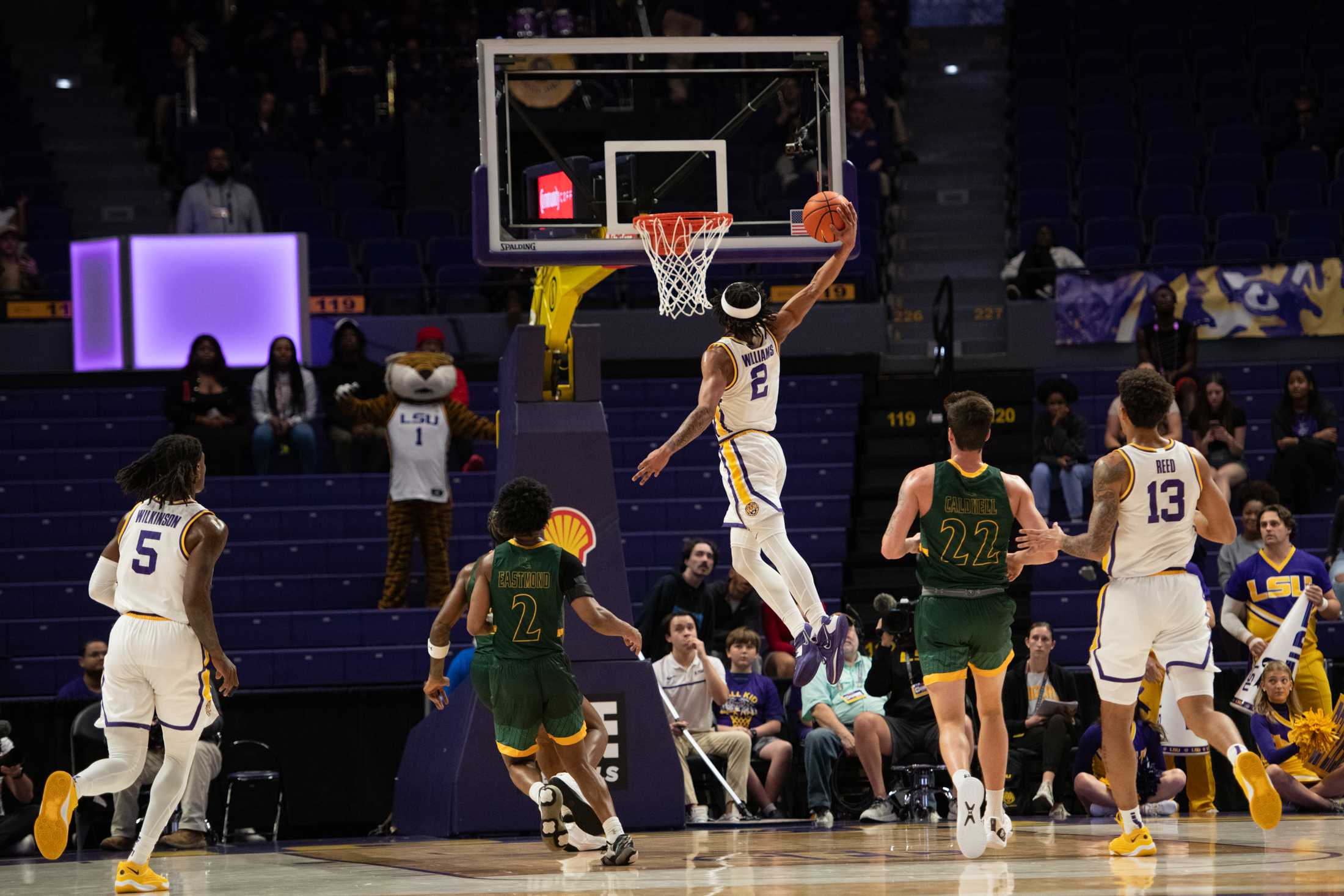 PHOTOS: LSU men's basketball defeats Southeastern 73-66 in the PMAC