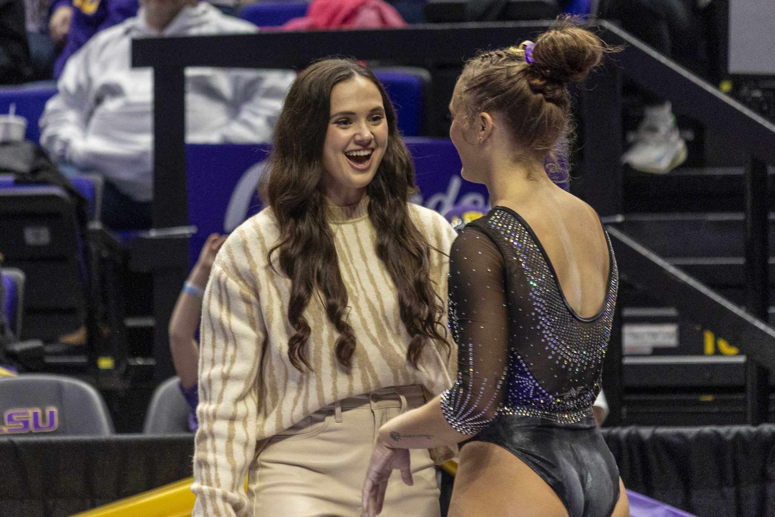 PHOTOS: LSU gymnastics holds exhibition in PMAC