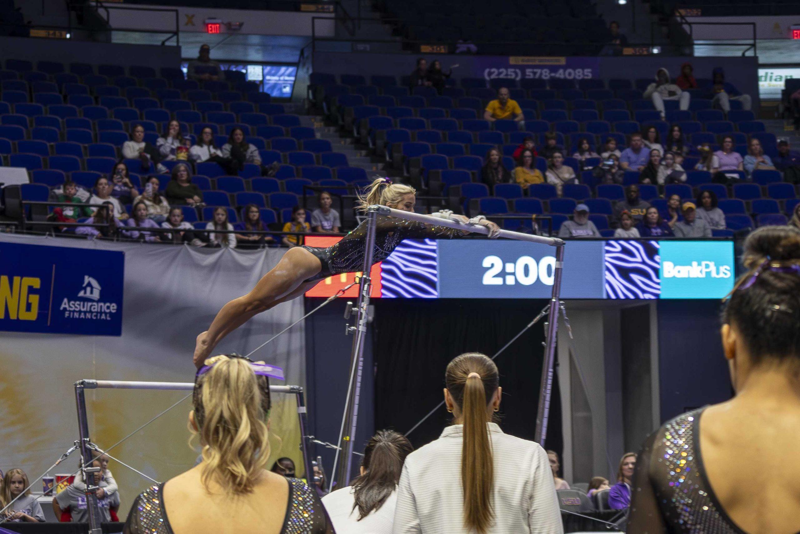 PHOTOS: LSU gymnastics holds exhibition in PMAC