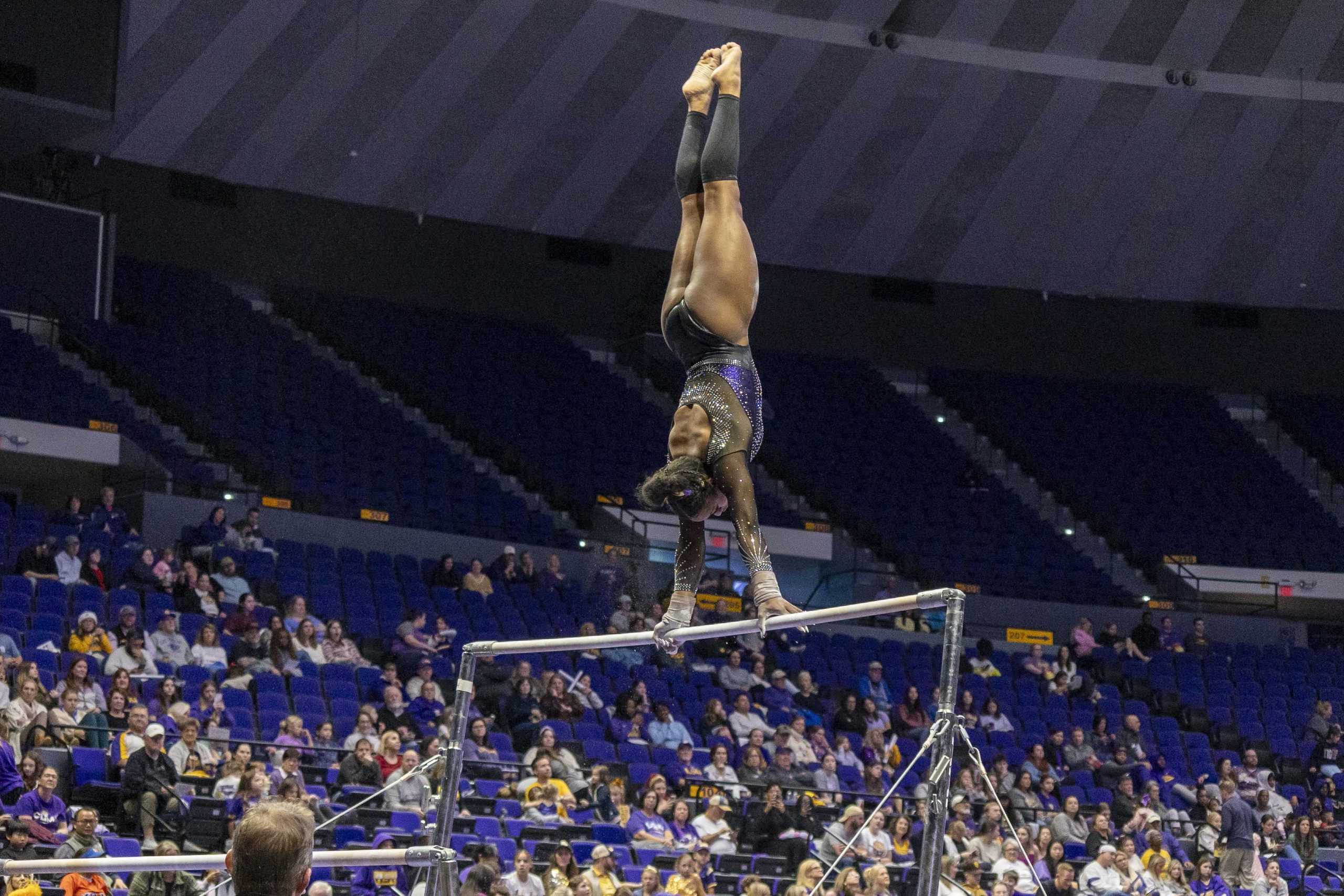 PHOTOS: LSU gymnastics holds exhibition in PMAC