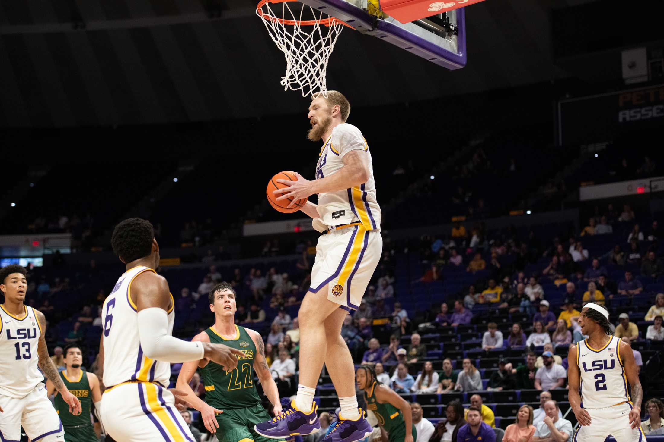 PHOTOS: LSU men's basketball defeats Southeastern 73-66 in the PMAC