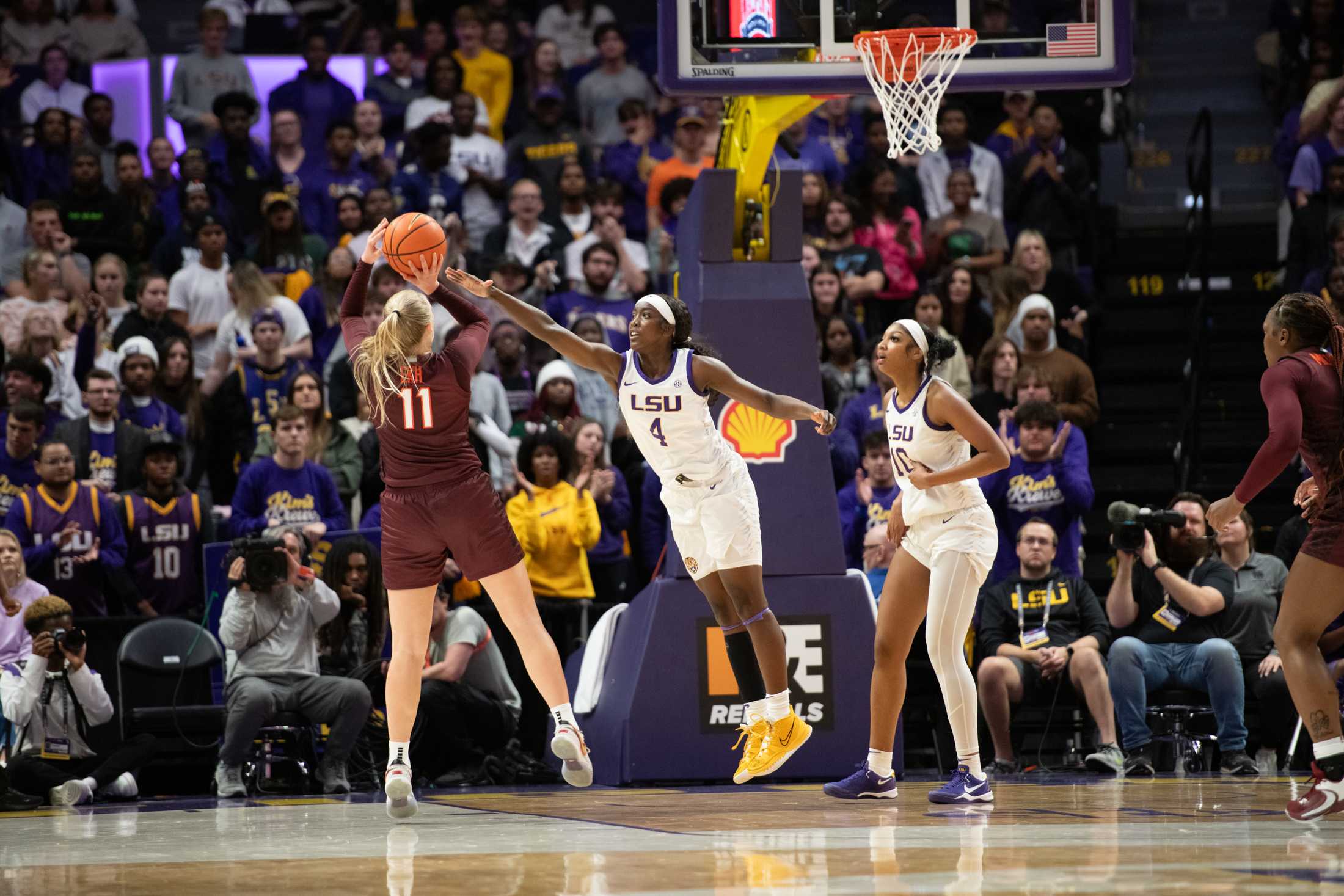 PHOTOS: LSU women's basketball defeats Virginia Tech 82-64 in the PMAC