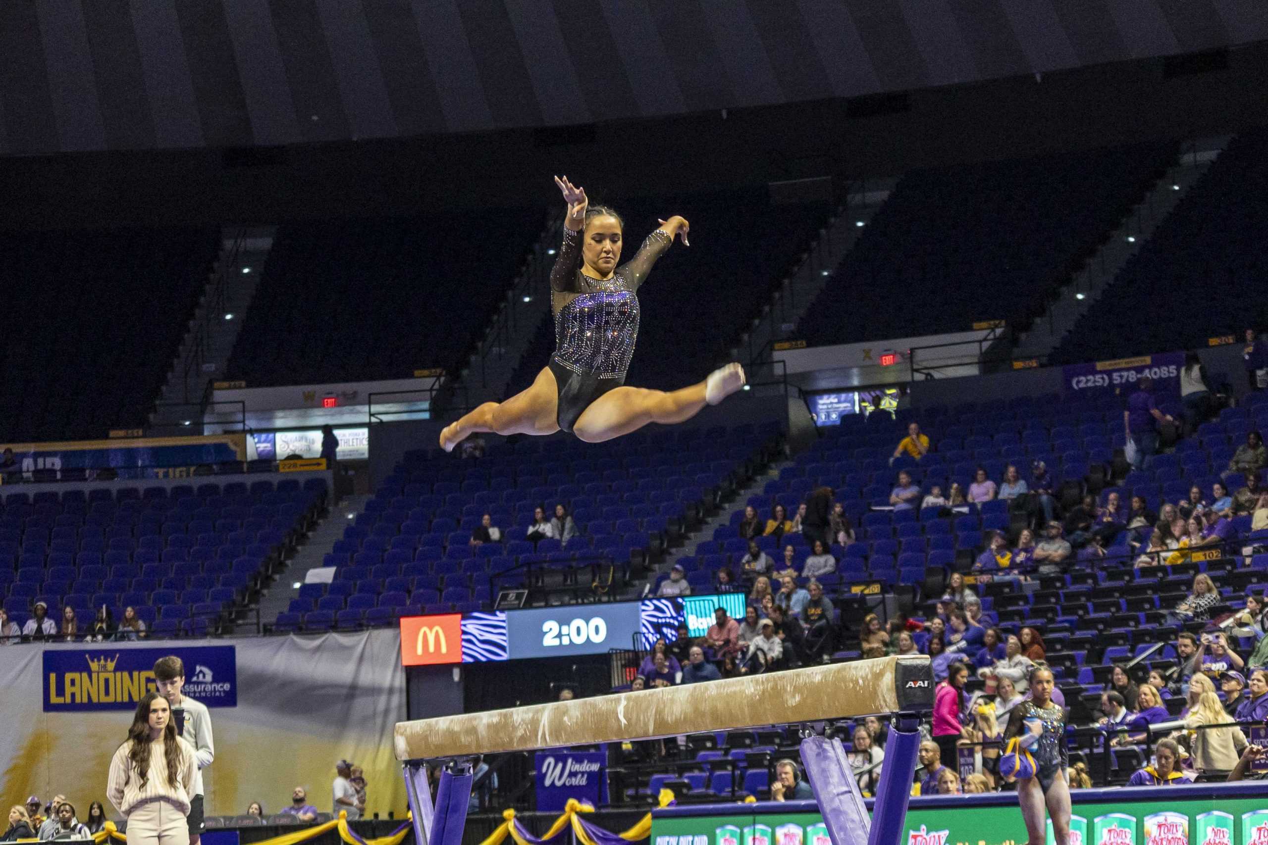 PHOTOS: LSU gymnastics holds exhibition in PMAC