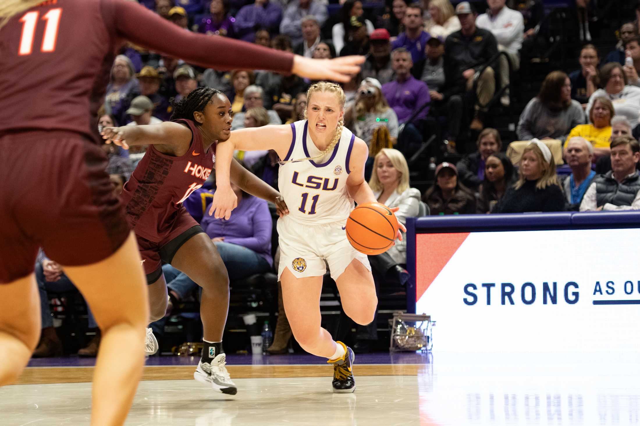 PHOTOS: LSU women's basketball defeats Virginia Tech 82-64 in the PMAC