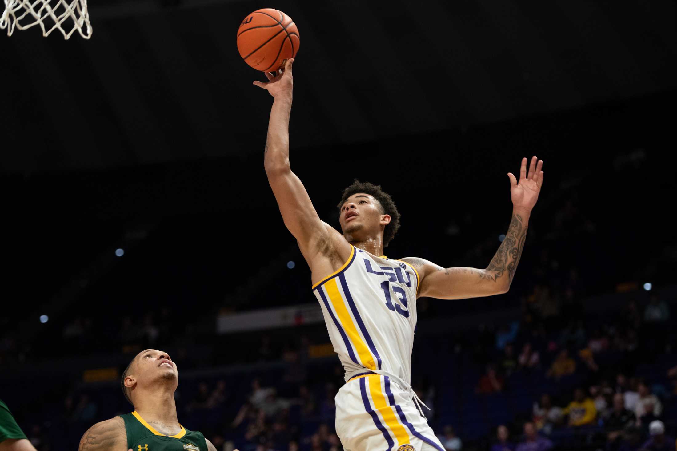 PHOTOS: LSU men's basketball defeats Southeastern 73-66 in the PMAC