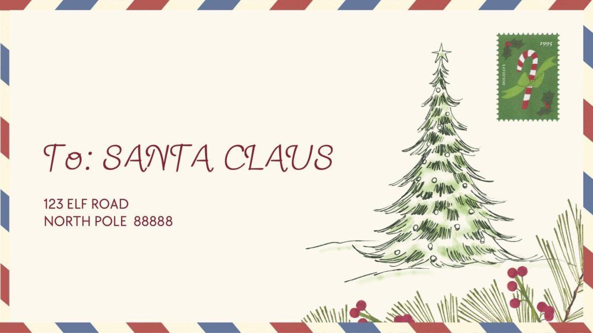 dear santa graphic