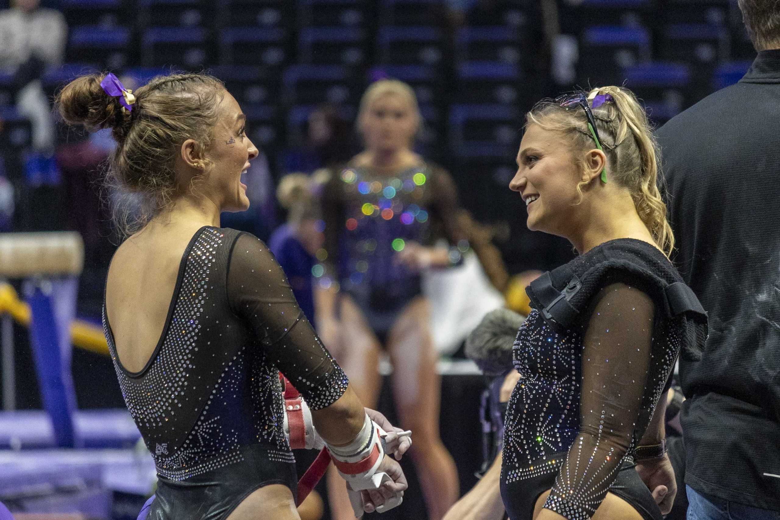 PHOTOS: LSU gymnastics holds exhibition in PMAC