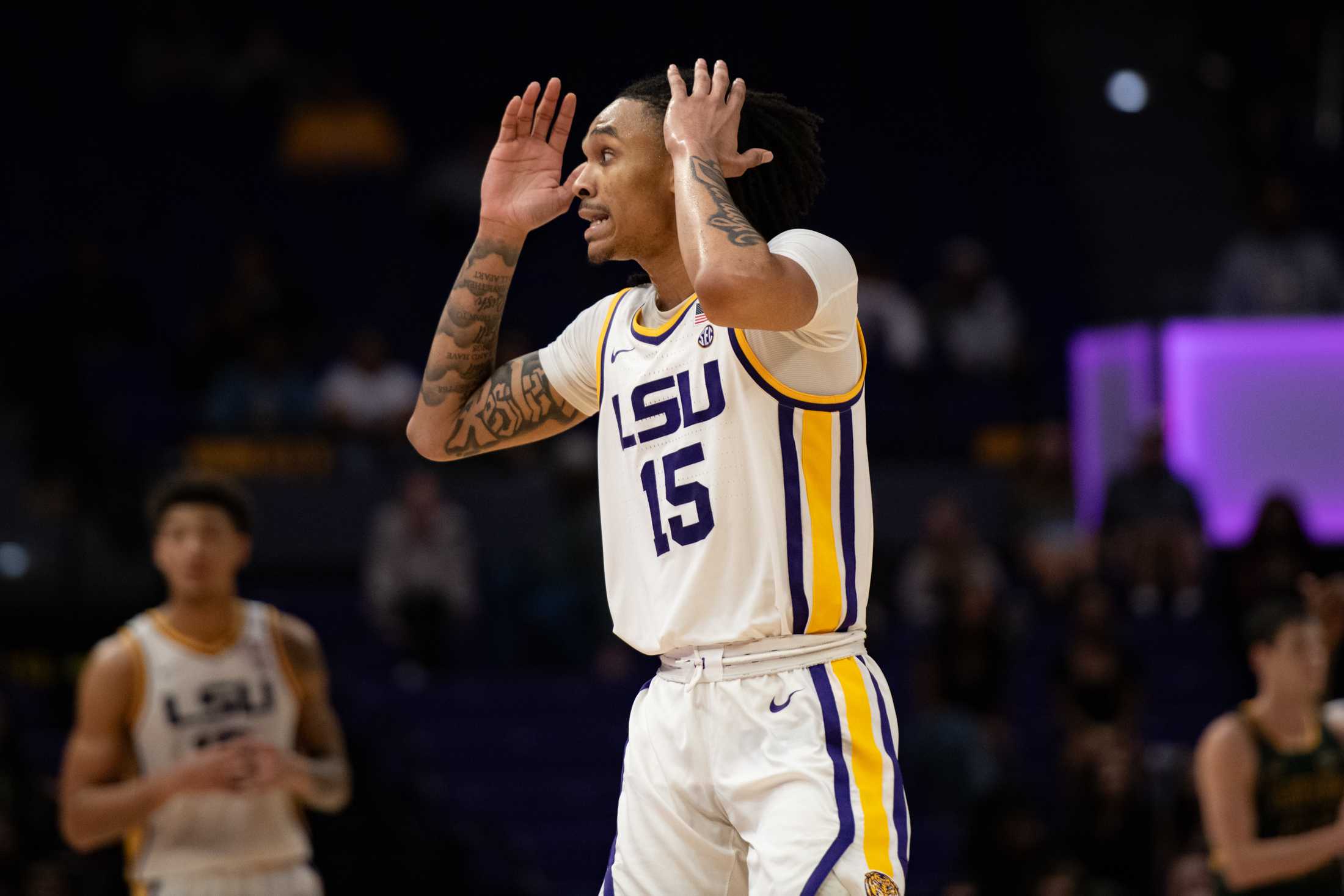 PHOTOS: LSU men's basketball defeats Southeastern 73-66 in the PMAC