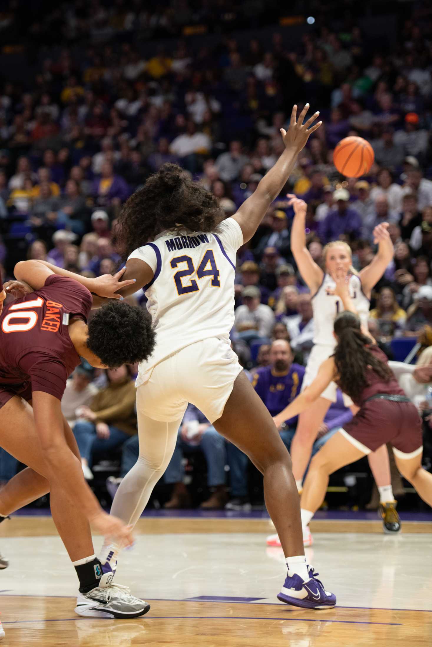 PHOTOS: LSU women's basketball defeats Virginia Tech 82-64 in the PMAC