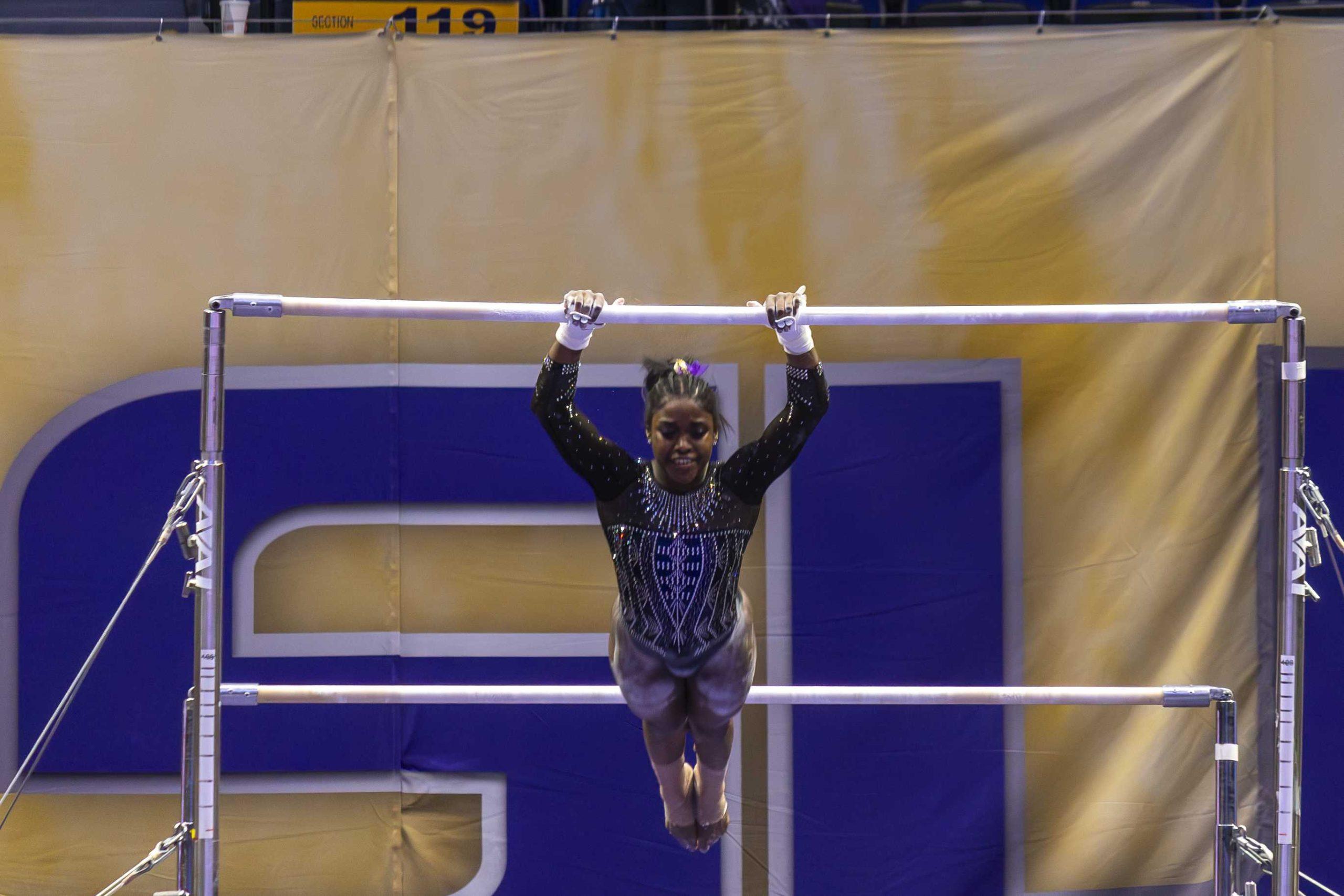 PHOTOS: LSU gymnastics holds exhibition in PMAC