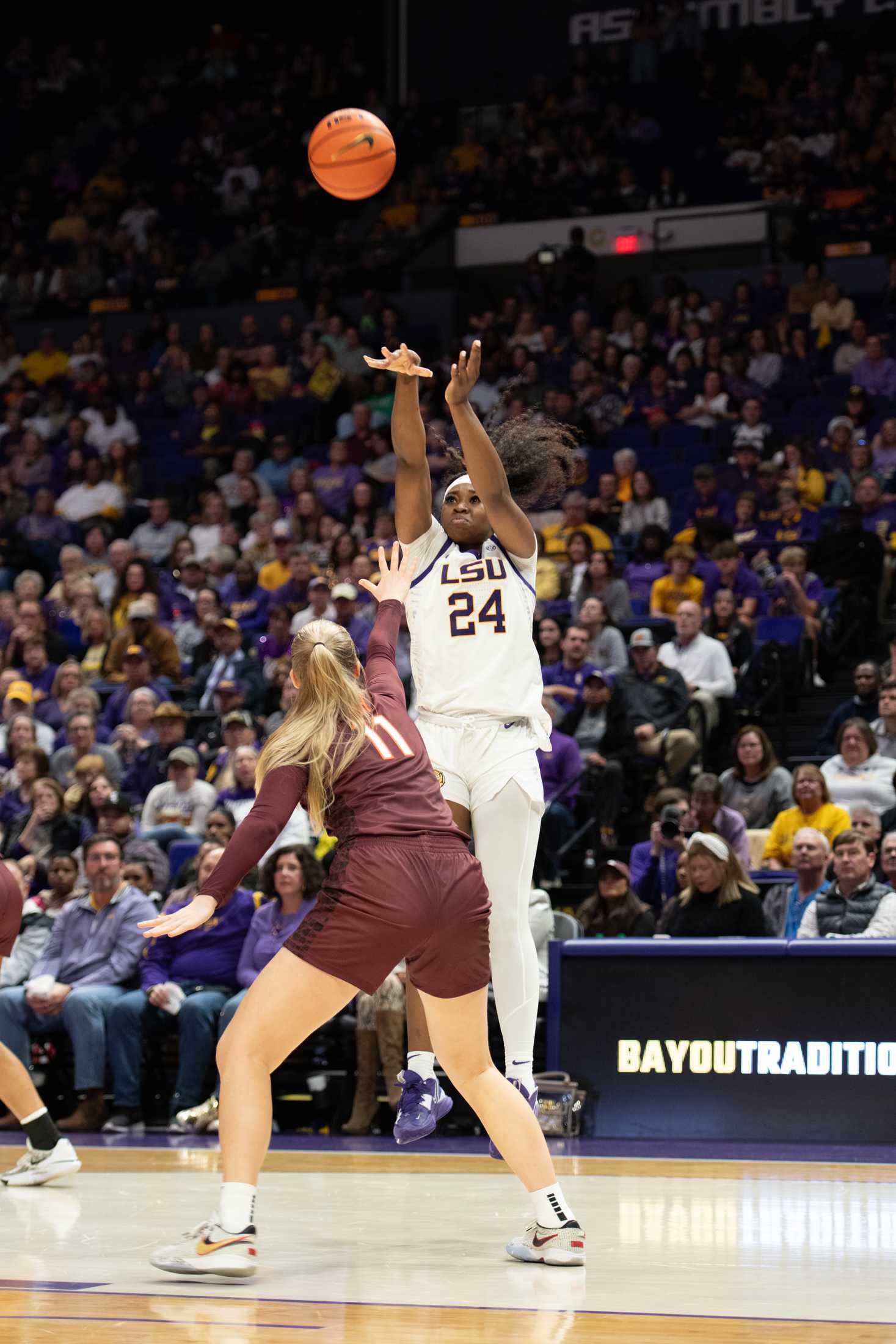 PHOTOS: LSU women's basketball defeats Virginia Tech 82-64 in the PMAC