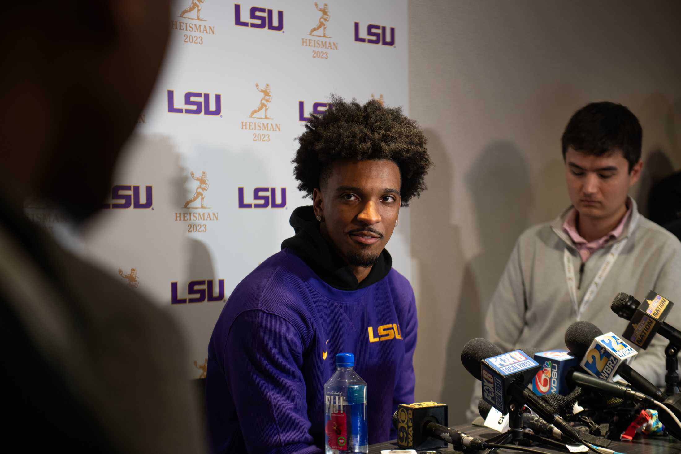 PHOTOS: A look into Jayden Daniels' Heisman ceremony