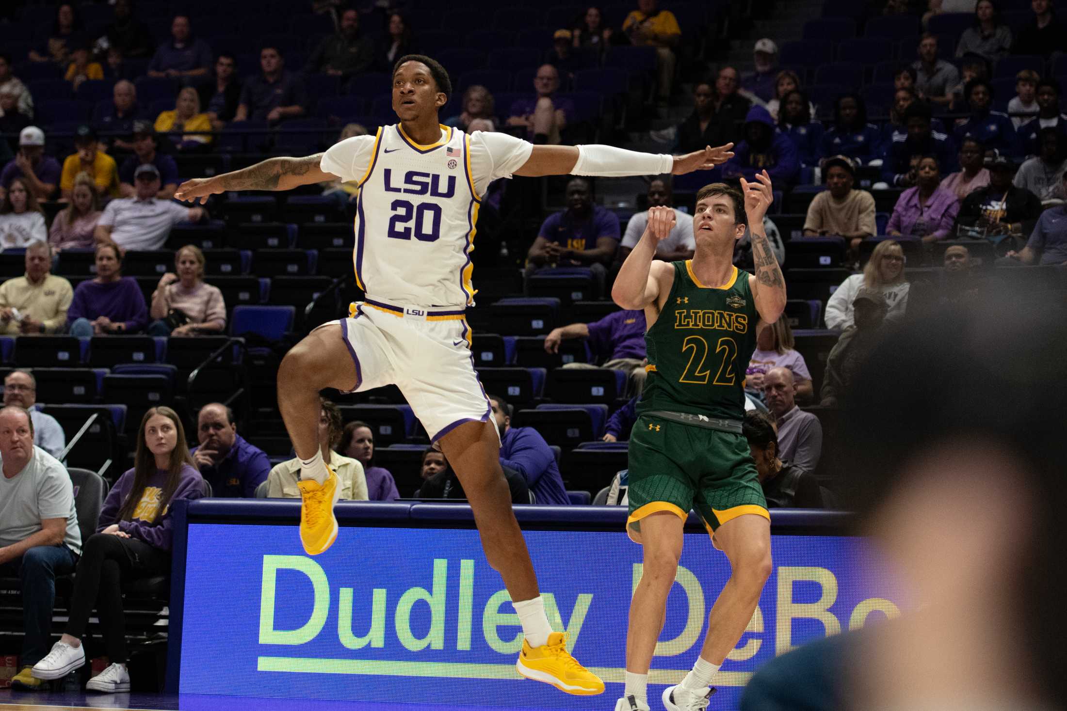 PHOTOS: LSU men's basketball defeats Southeastern 73-66 in the PMAC