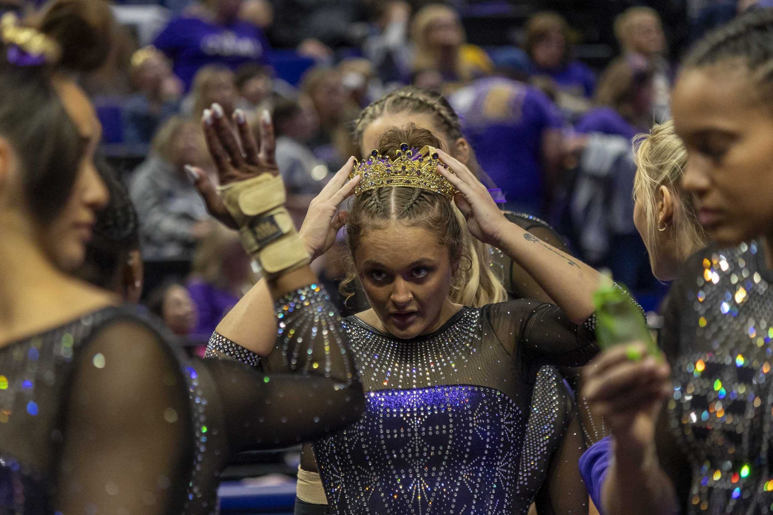 PHOTOS: LSU gymnastics holds exhibition in PMAC