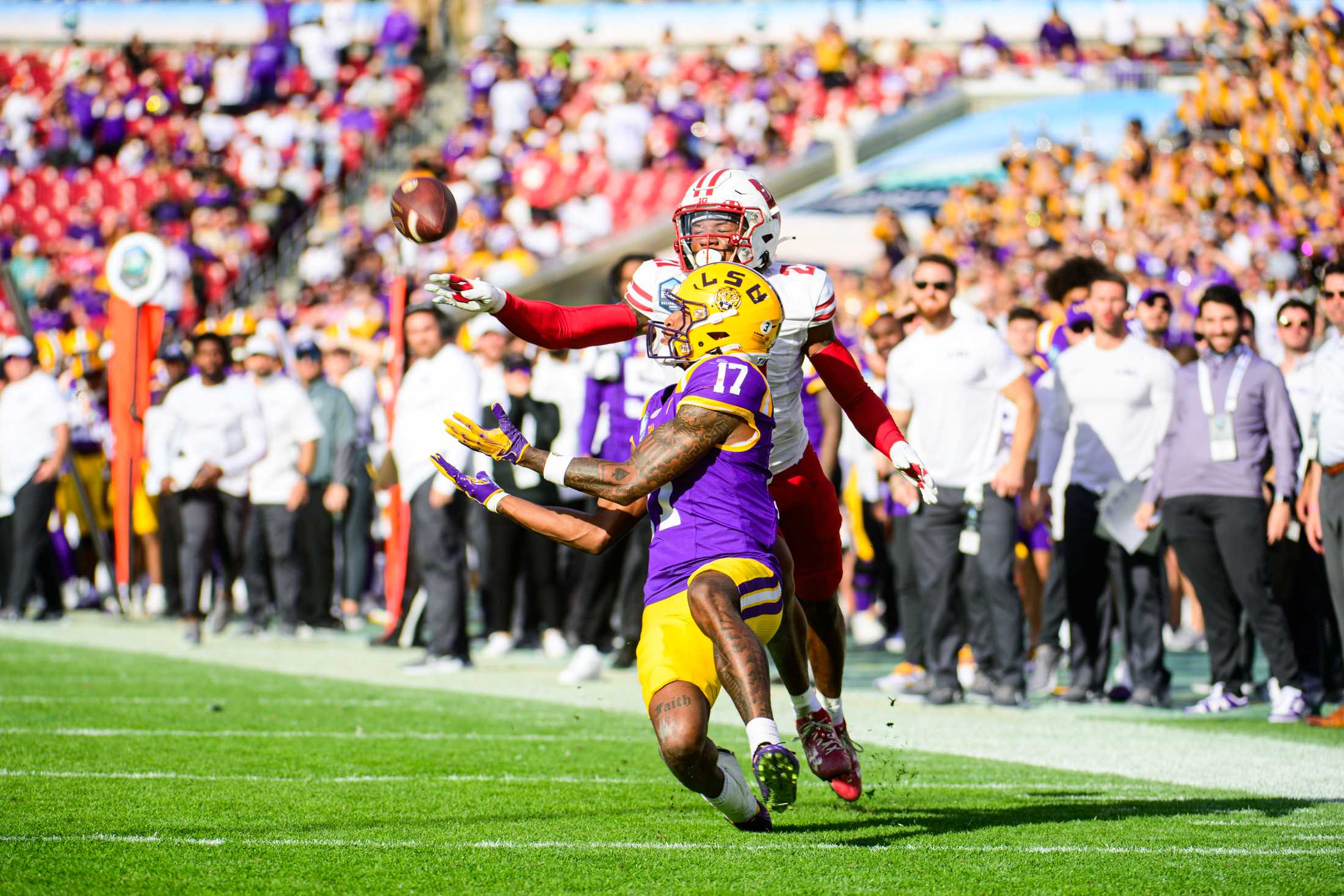 PHOTOS: LSU football defeats Wisconsin 35-31 in ReliaQuest Bowl