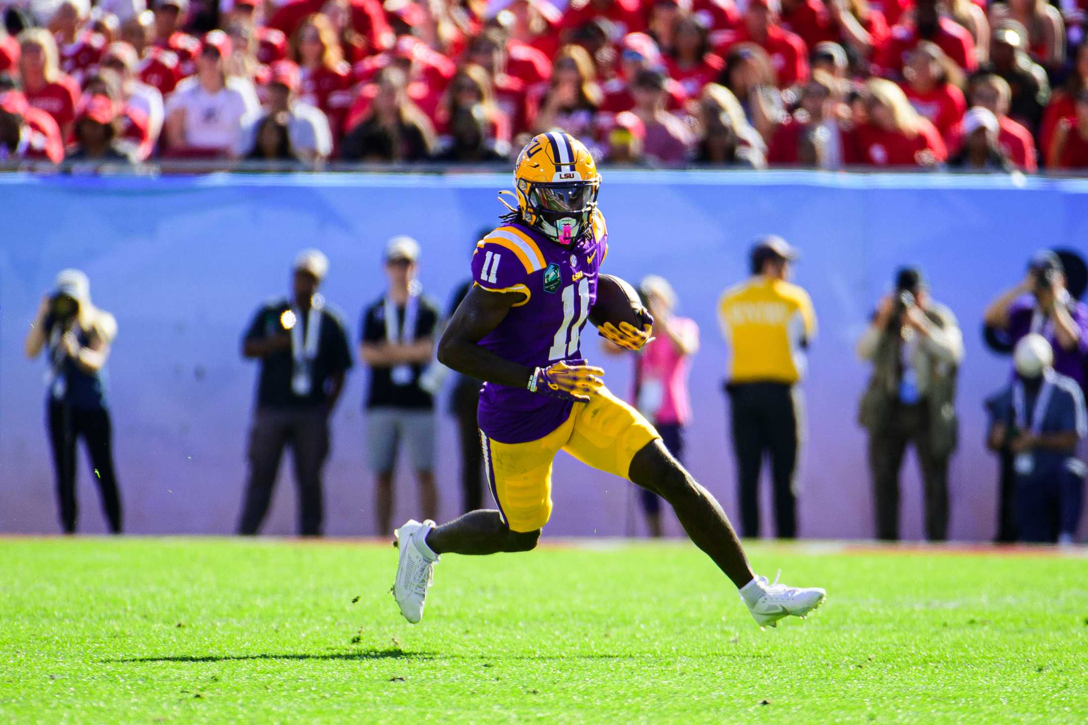 PHOTOS: LSU football defeats Wisconsin 35-31 in ReliaQuest Bowl