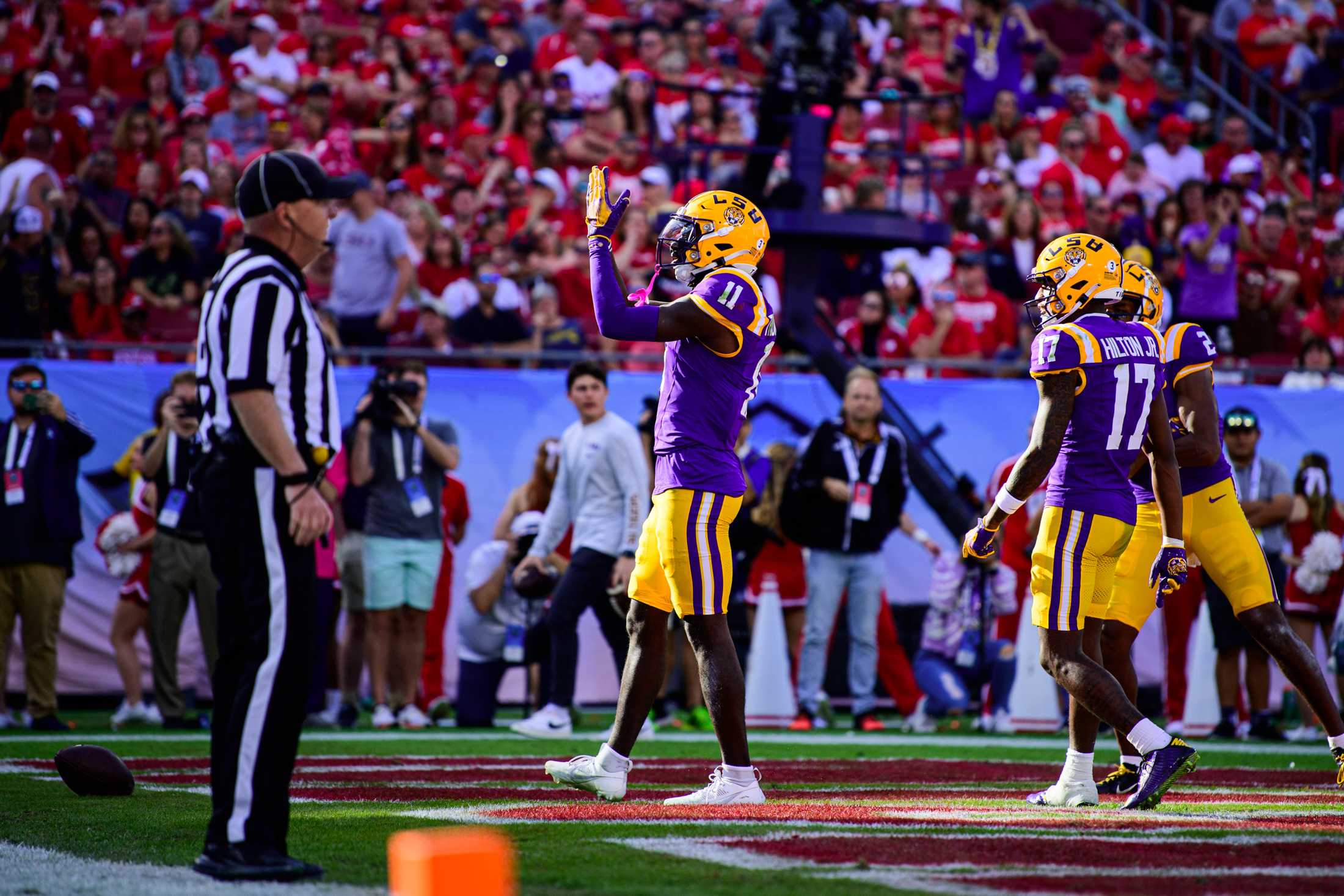 PHOTOS: LSU football defeats Wisconsin 35-31 in ReliaQuest Bowl