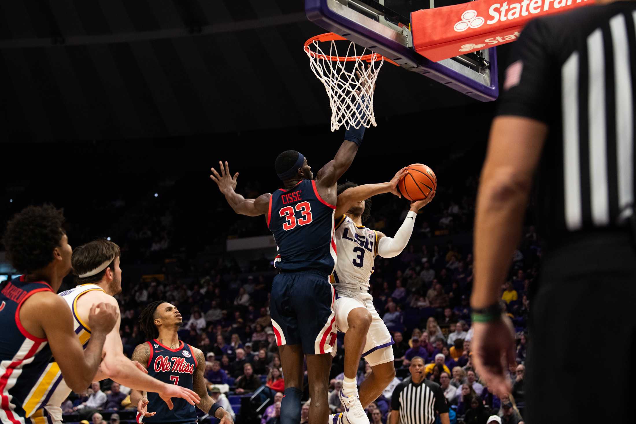 PHOTOS: LSU men's basketball defeats Ole Miss 89-80 in the PMAC