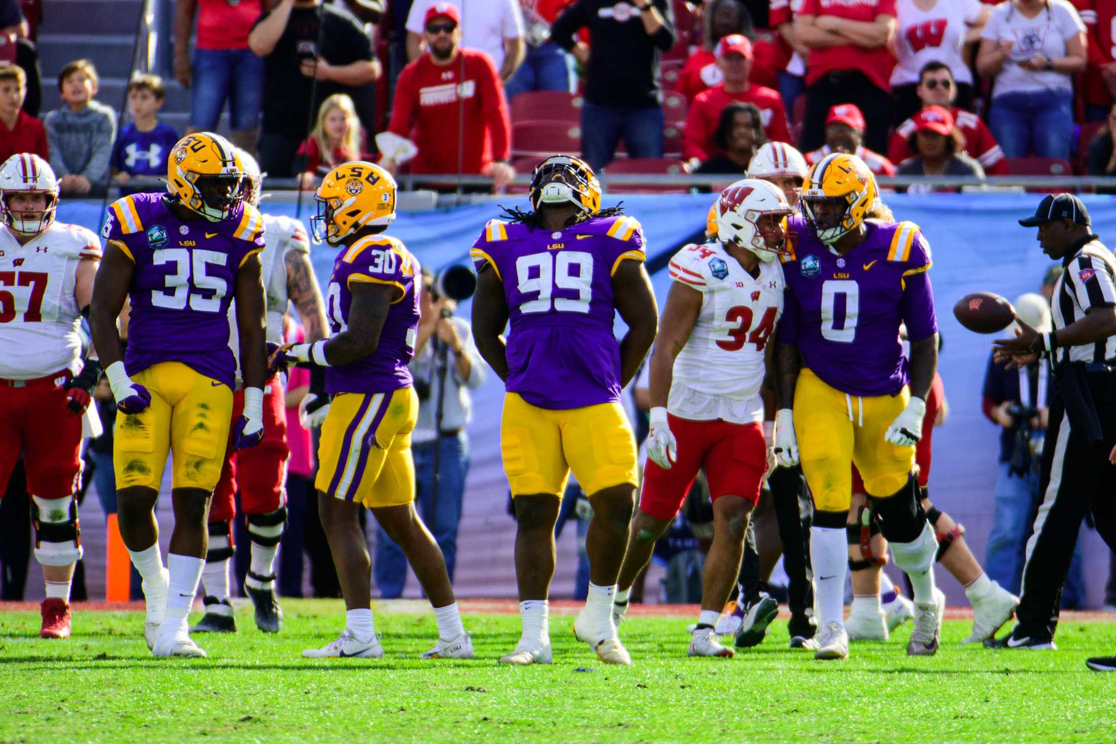 PHOTOS: LSU football defeats Wisconsin 35-31 in ReliaQuest Bowl