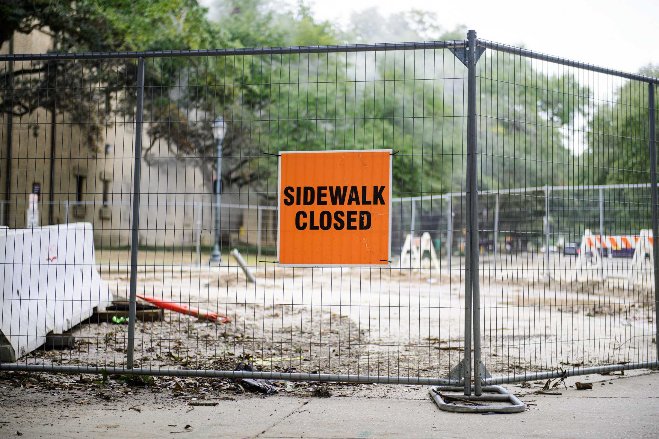 PHOTOS: Construction work occurs throughout LSU's campus