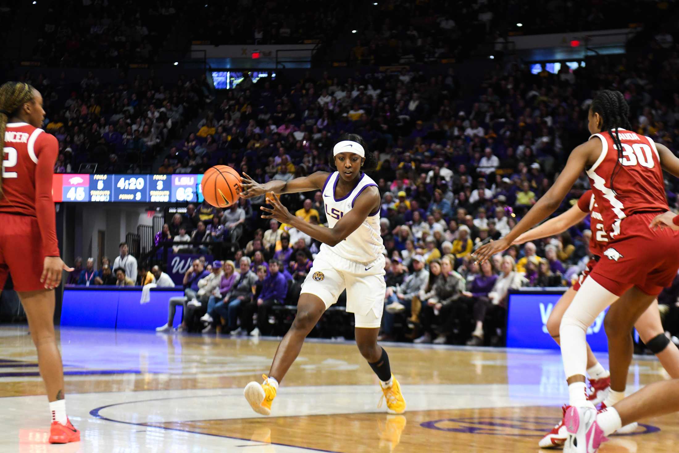 PHOTOS: LSU women's basketball defeats Arkansas 99-68