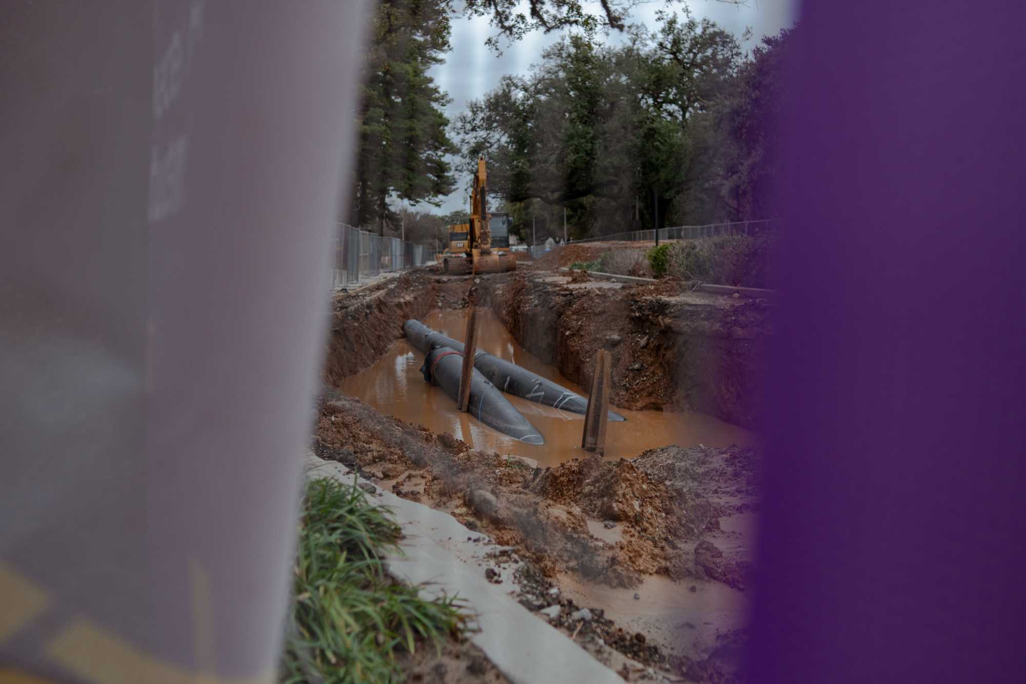 PHOTOS: Construction work occurs throughout LSU's campus