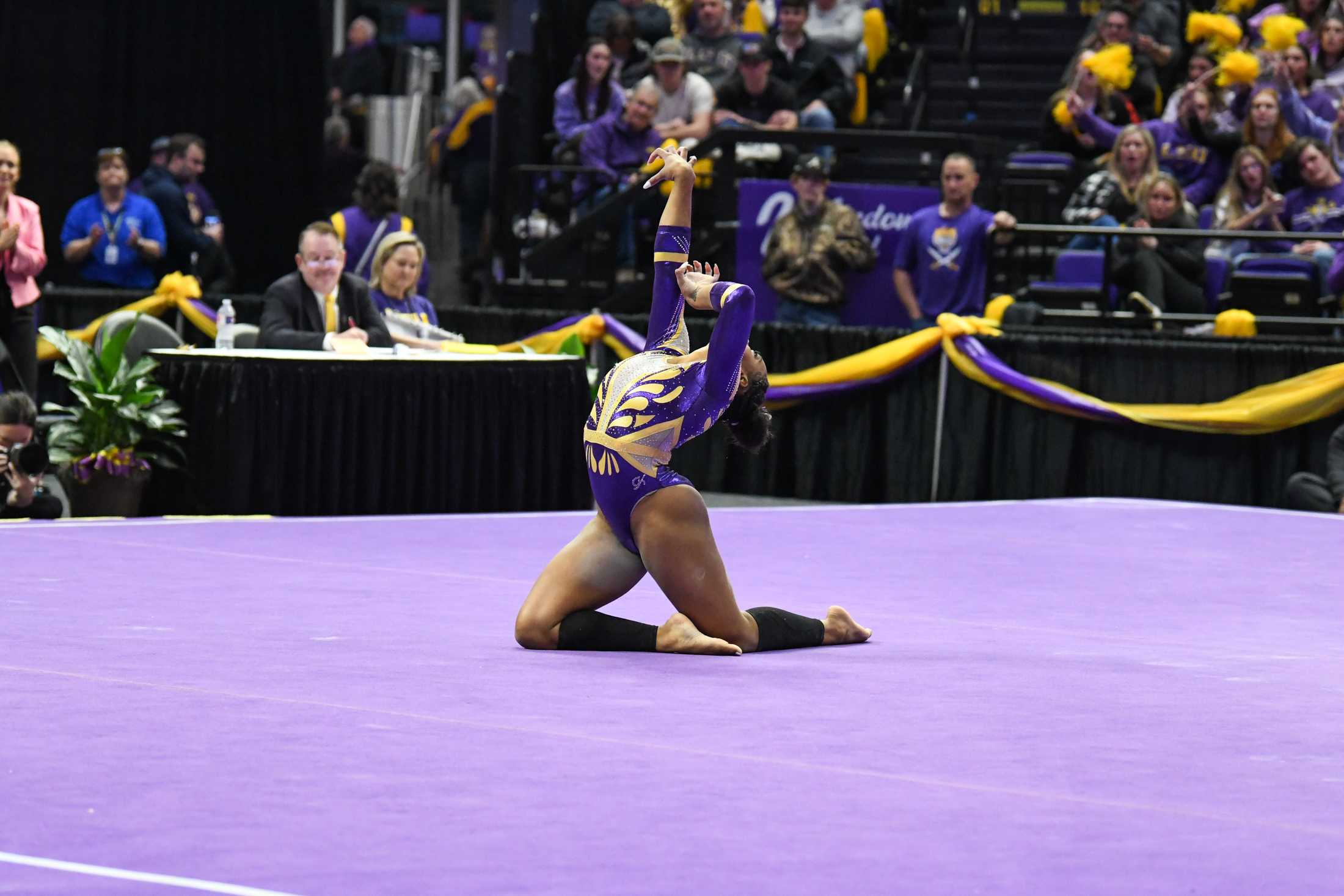 PHOTOS: LSU gymnastics defeats Kentucky 198.125-197.600 in the PMAC