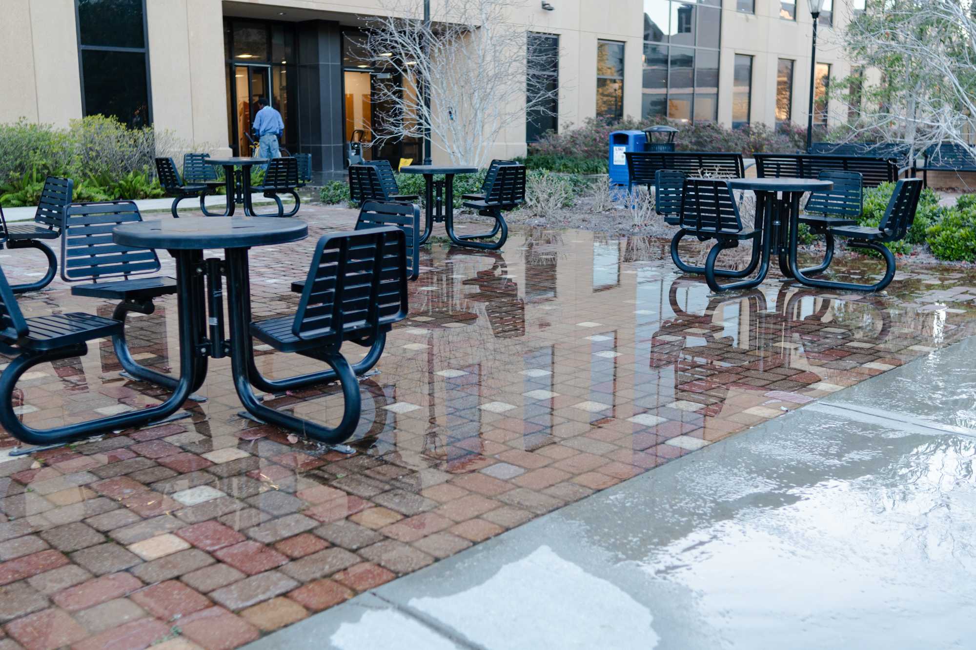 PHOTOS: LSU's Patrick F. Taylor Hall floods on multiple floors