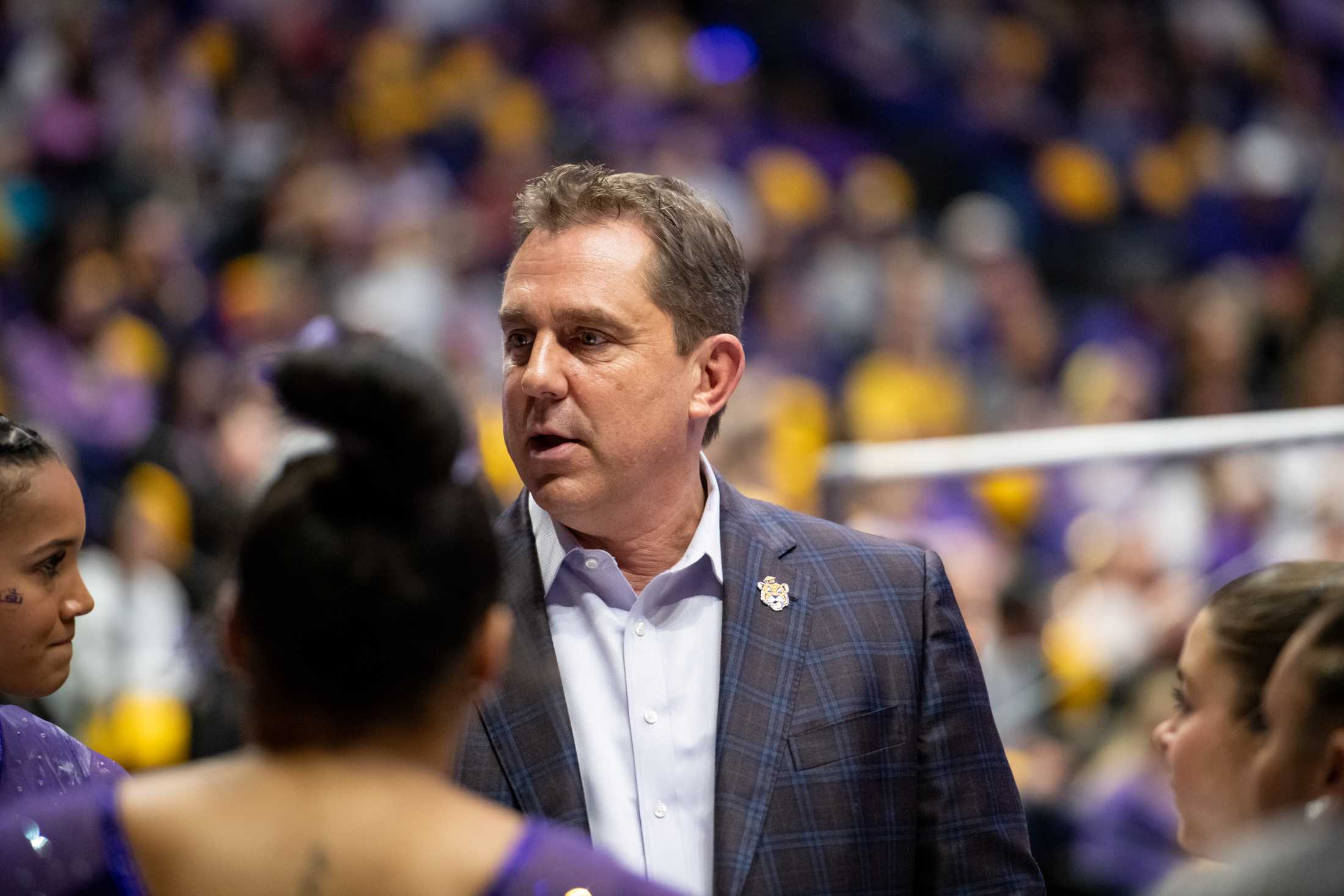 PHOTOS: LSU gymnastics defeats Ohio State 196.975-196.775 in season opener in the PMAC