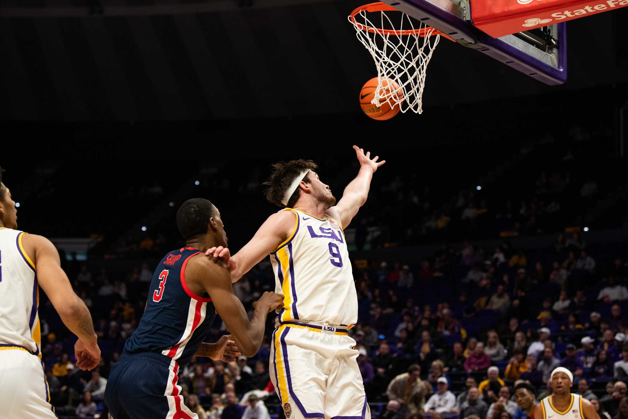 PHOTOS: LSU men's basketball defeats Ole Miss 89-80 in the PMAC