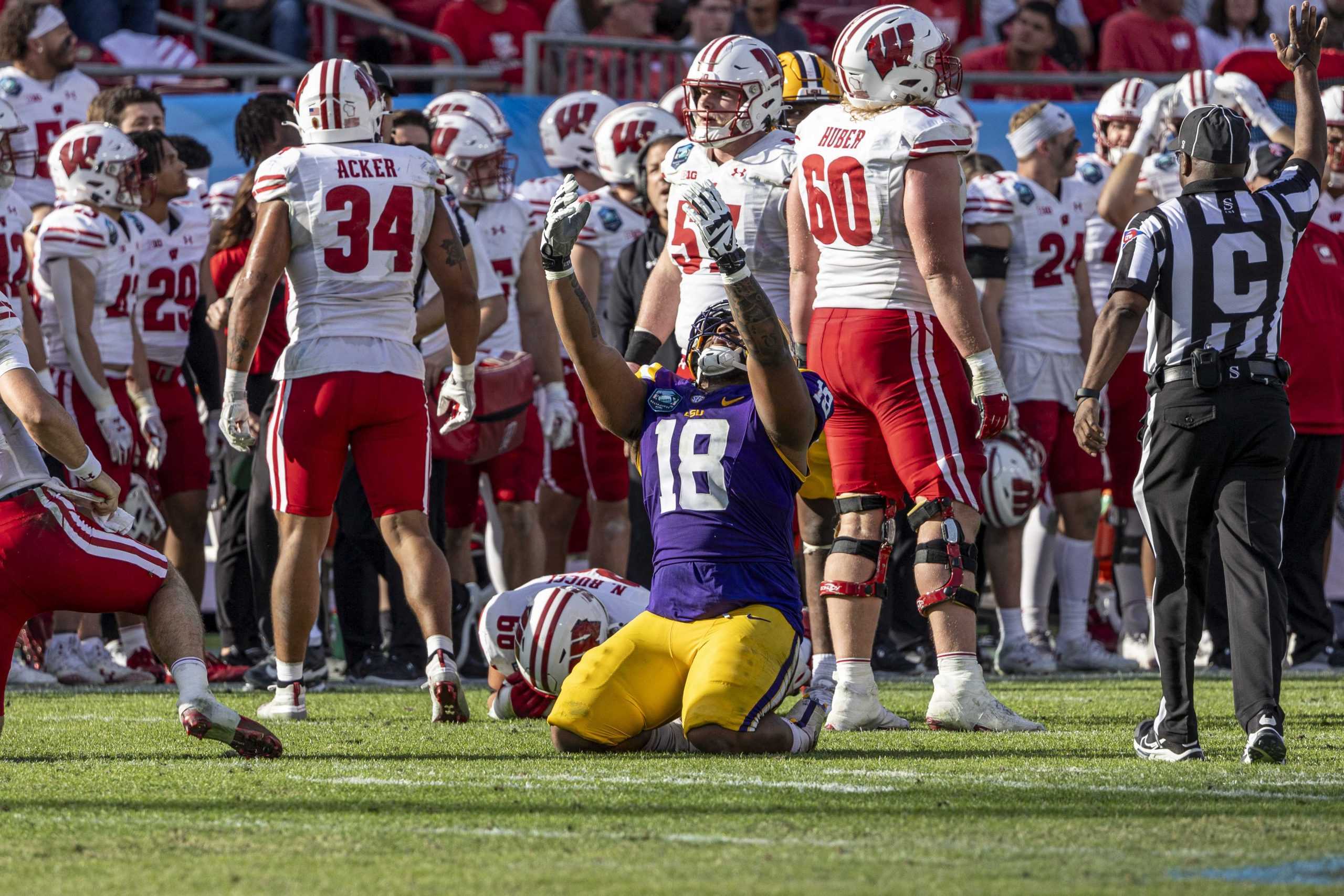 PHOTOS: LSU football defeats Wisconsin 35-31 in ReliaQuest Bowl