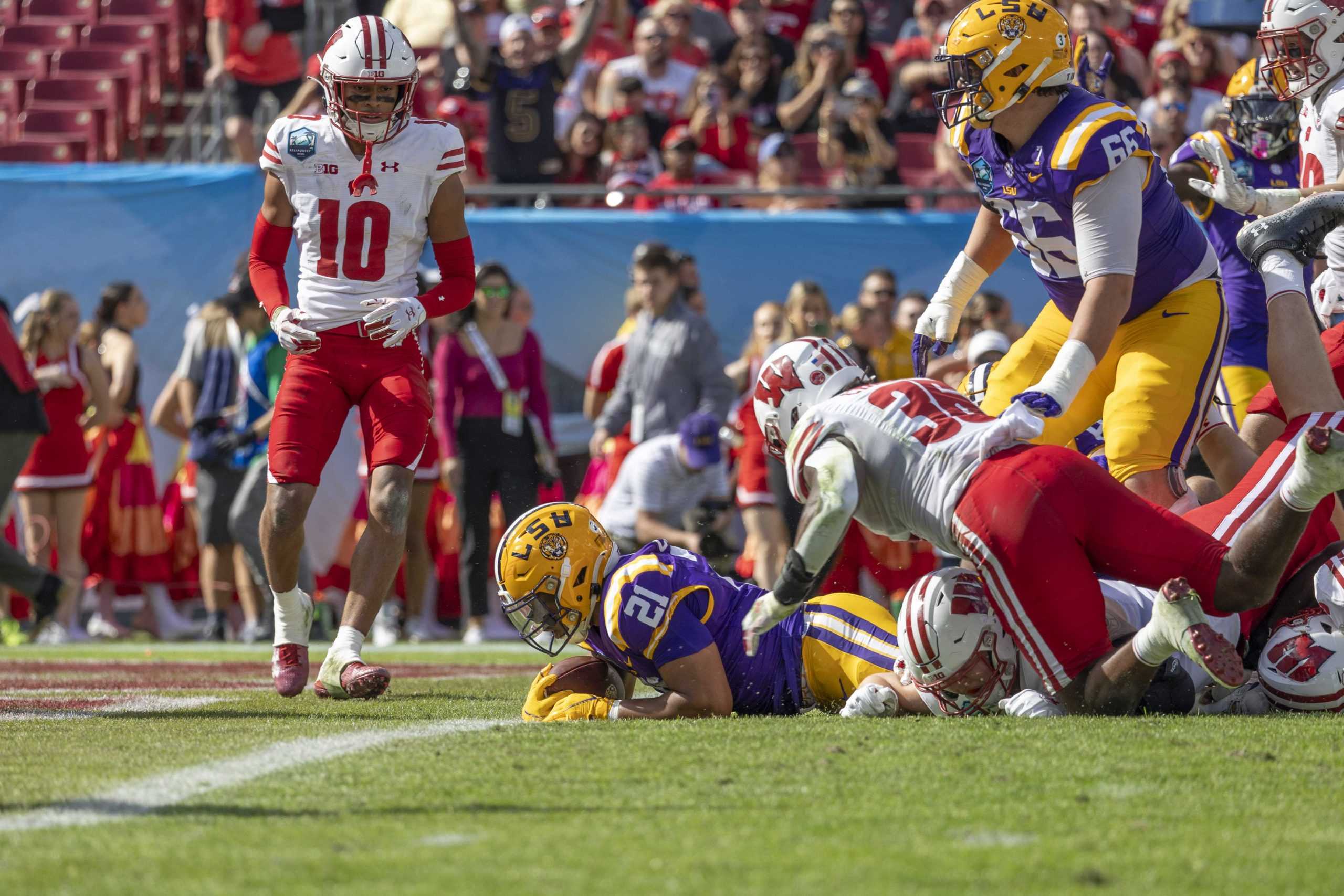 PHOTOS: LSU football defeats Wisconsin 35-31 in ReliaQuest Bowl