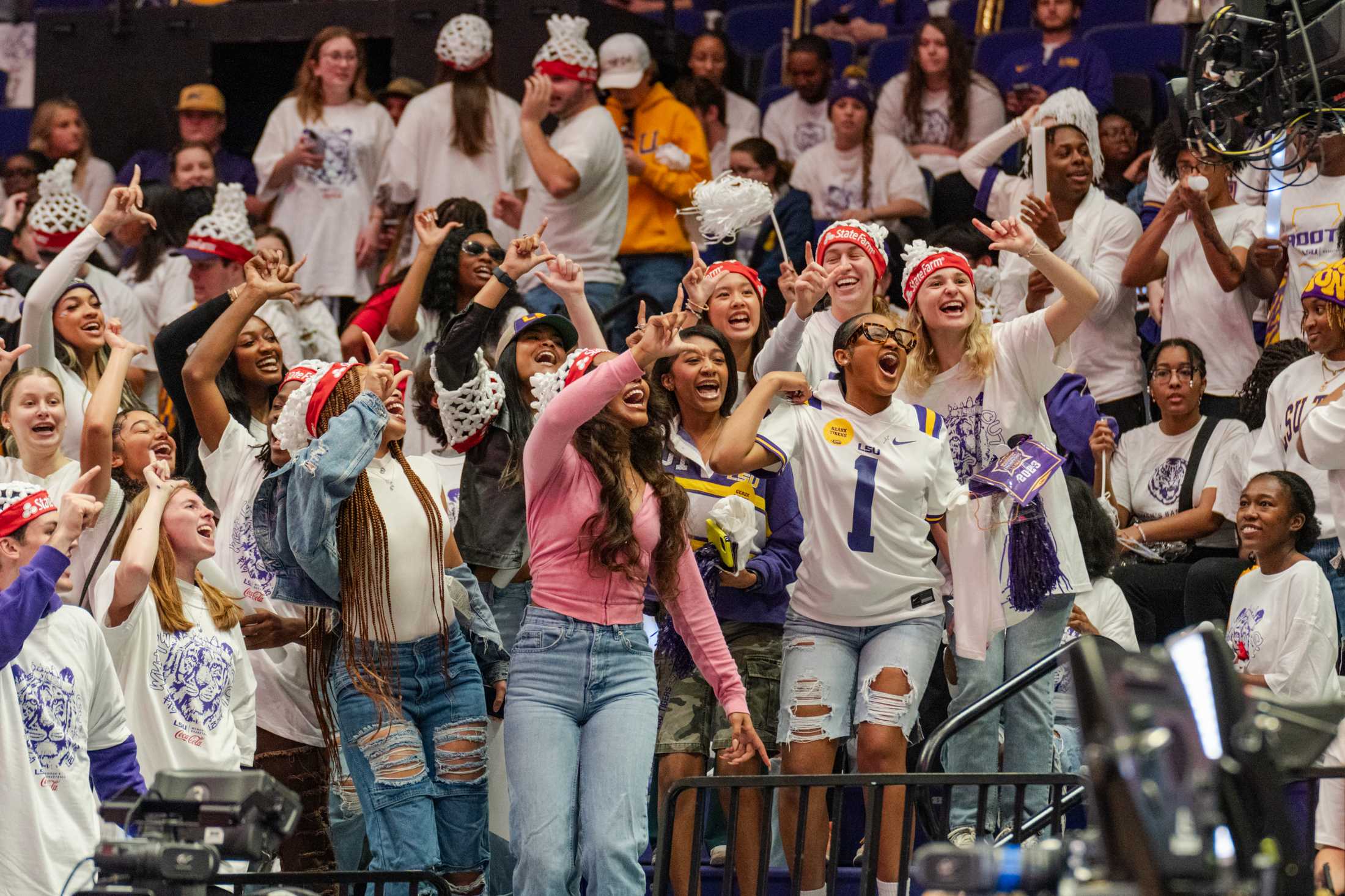 PHOTOS: LSU women's basketball falls 76-70 to South Carolina in the PMAC