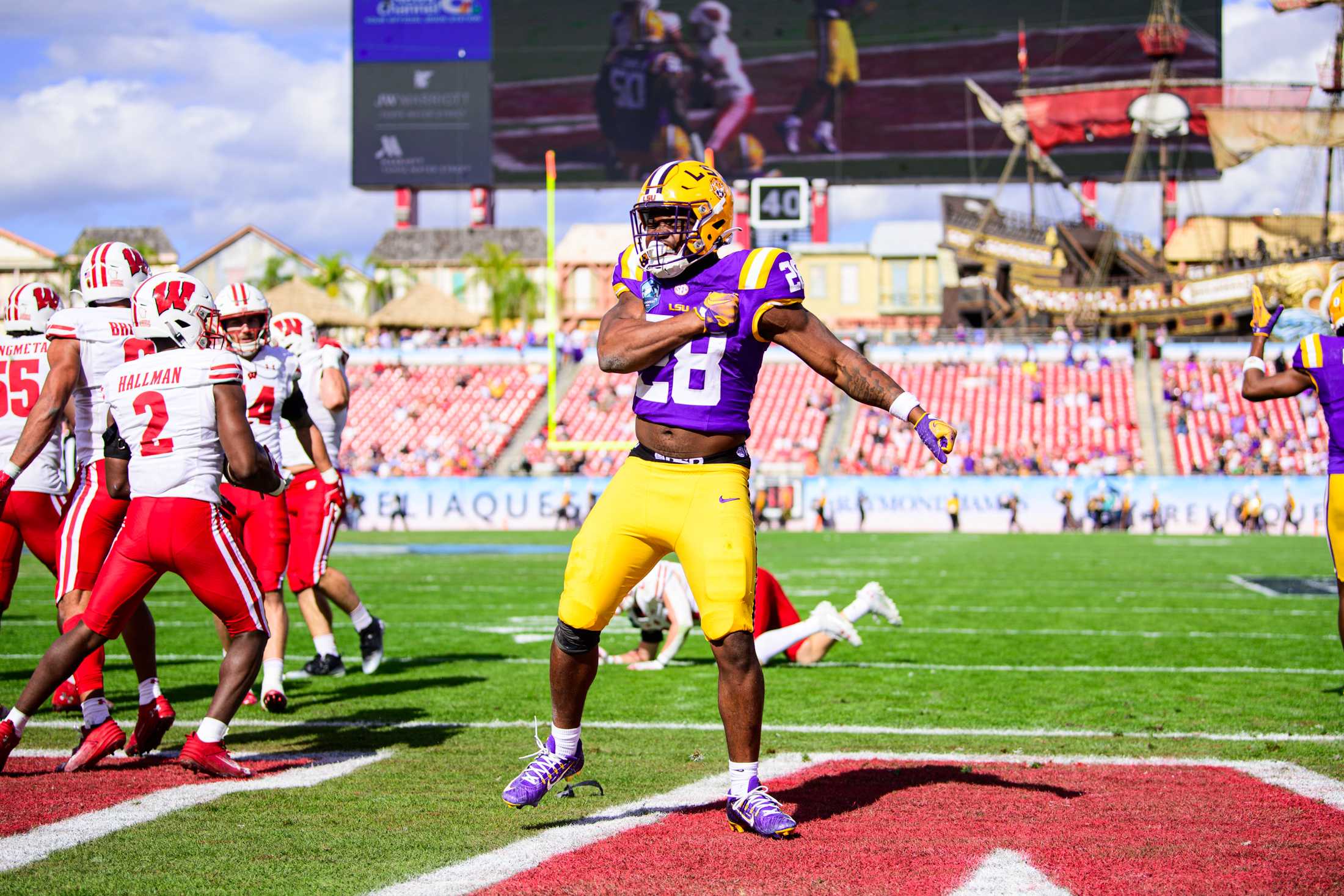 PHOTOS: LSU football defeats Wisconsin 35-31 in ReliaQuest Bowl