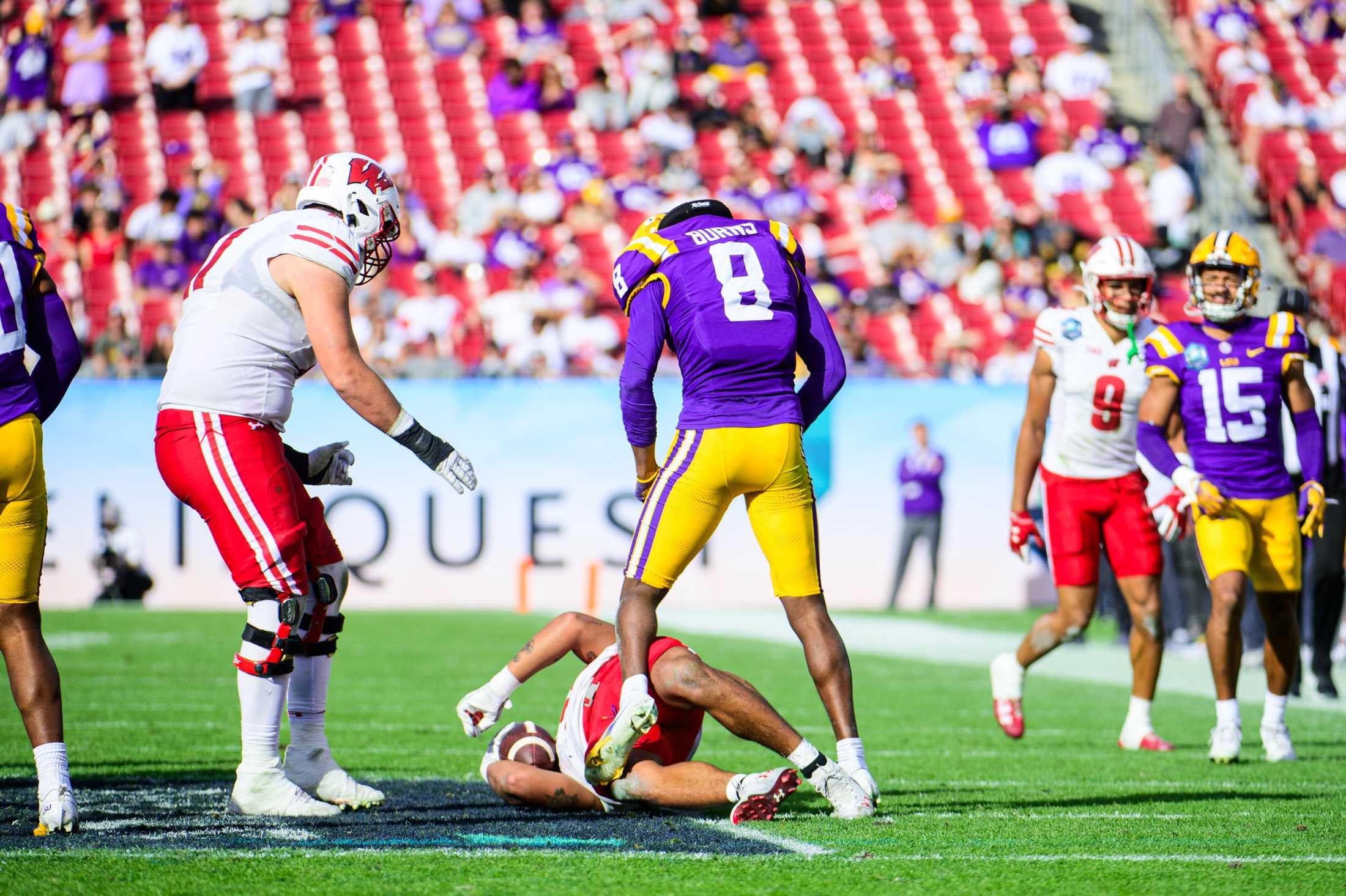 PHOTOS: LSU football defeats Wisconsin 35-31 in ReliaQuest Bowl