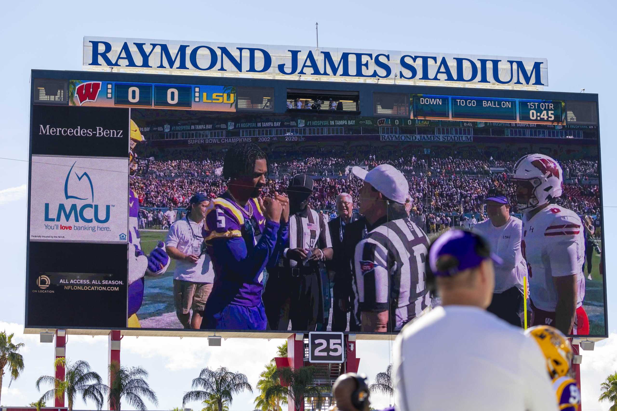 PHOTOS: LSU football defeats Wisconsin 35-31 in ReliaQuest Bowl