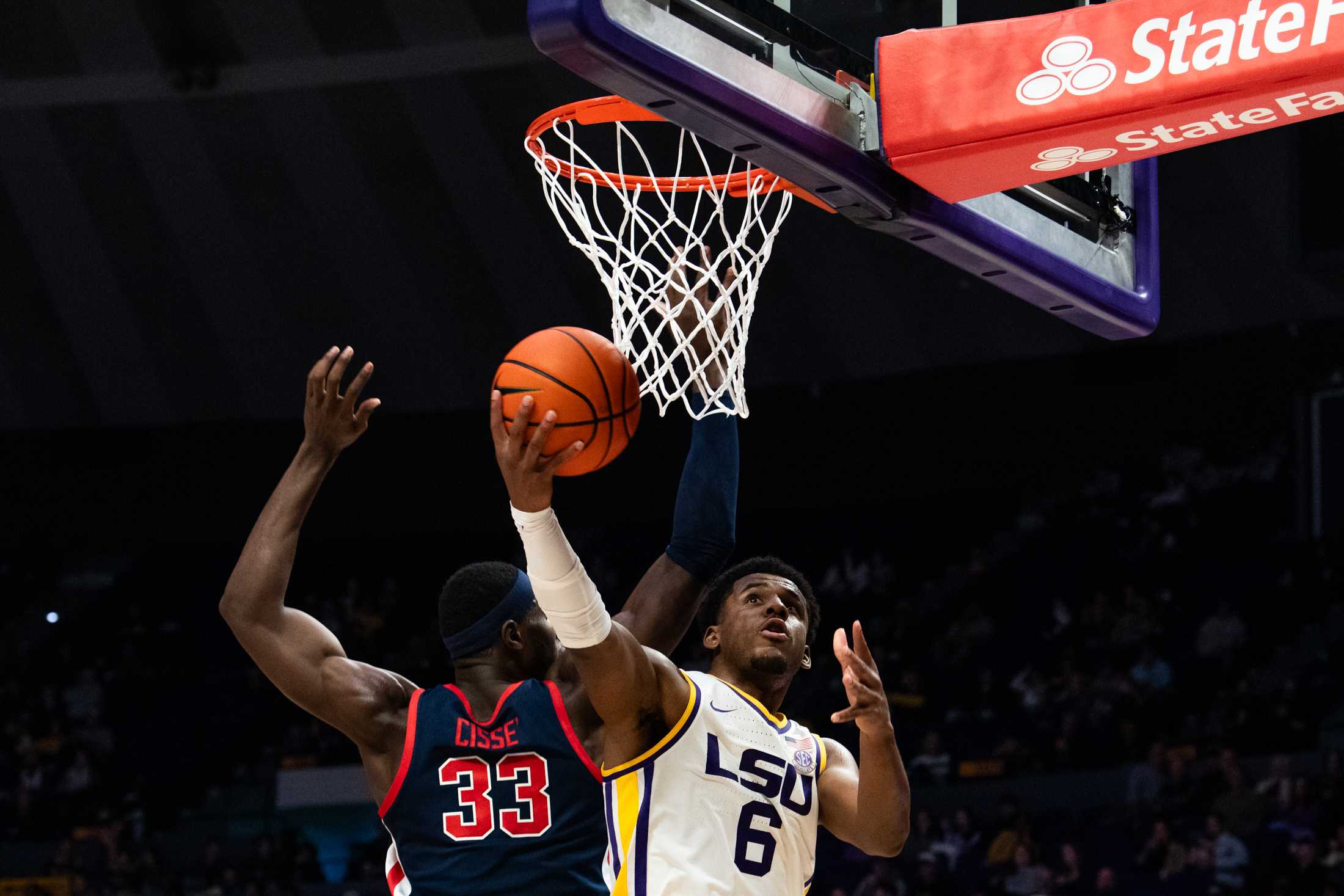 PHOTOS: LSU men's basketball defeats Ole Miss 89-80 in the PMAC