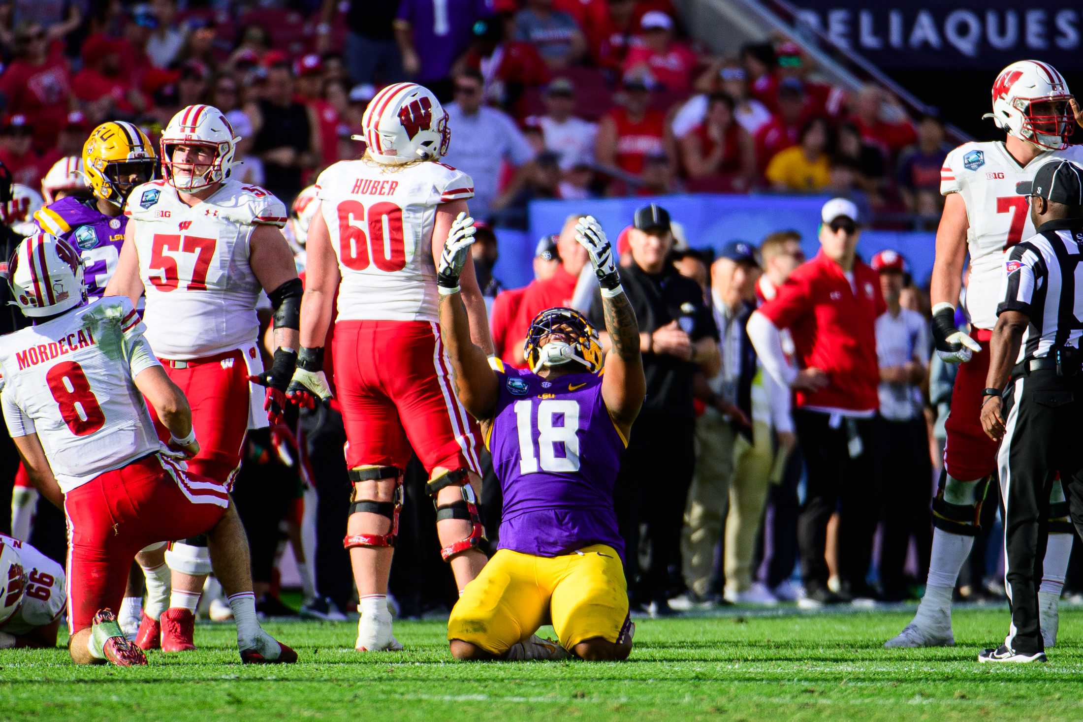 PHOTOS: LSU football defeats Wisconsin 35-31 in ReliaQuest Bowl