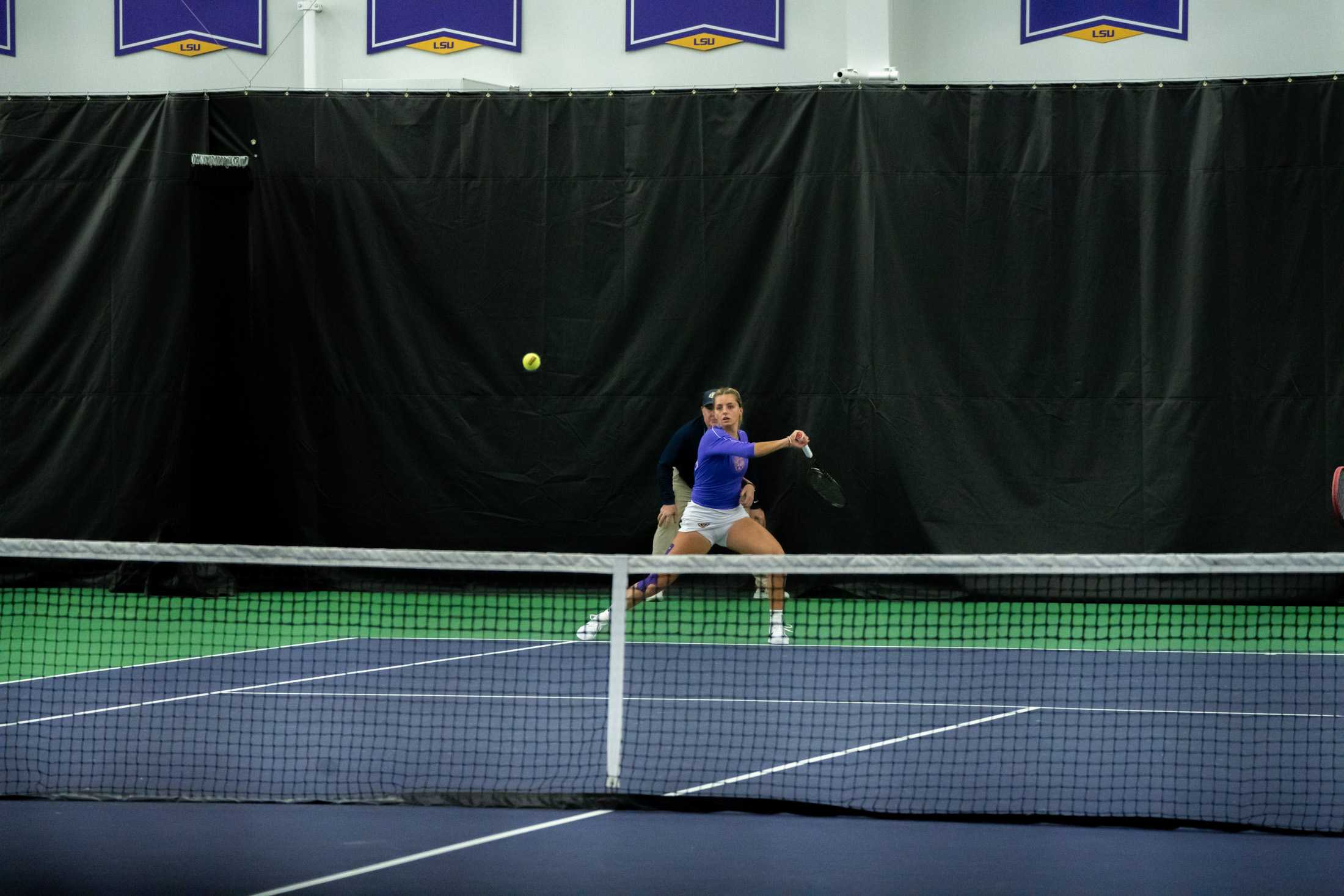 PHOTOS: LSU women's tennis defeats Louisiana Tech 5-2