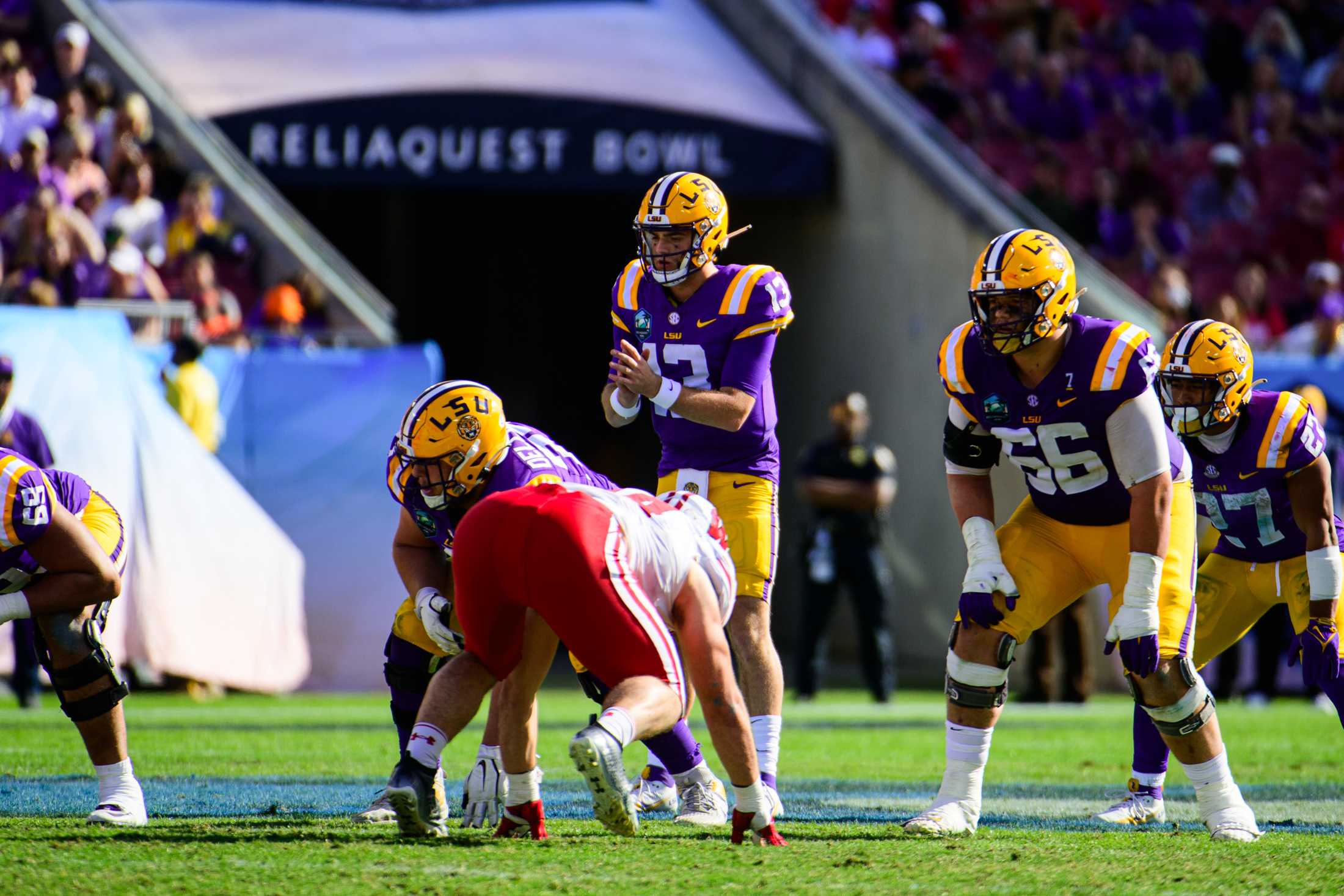 PHOTOS: LSU football defeats Wisconsin 35-31 in ReliaQuest Bowl