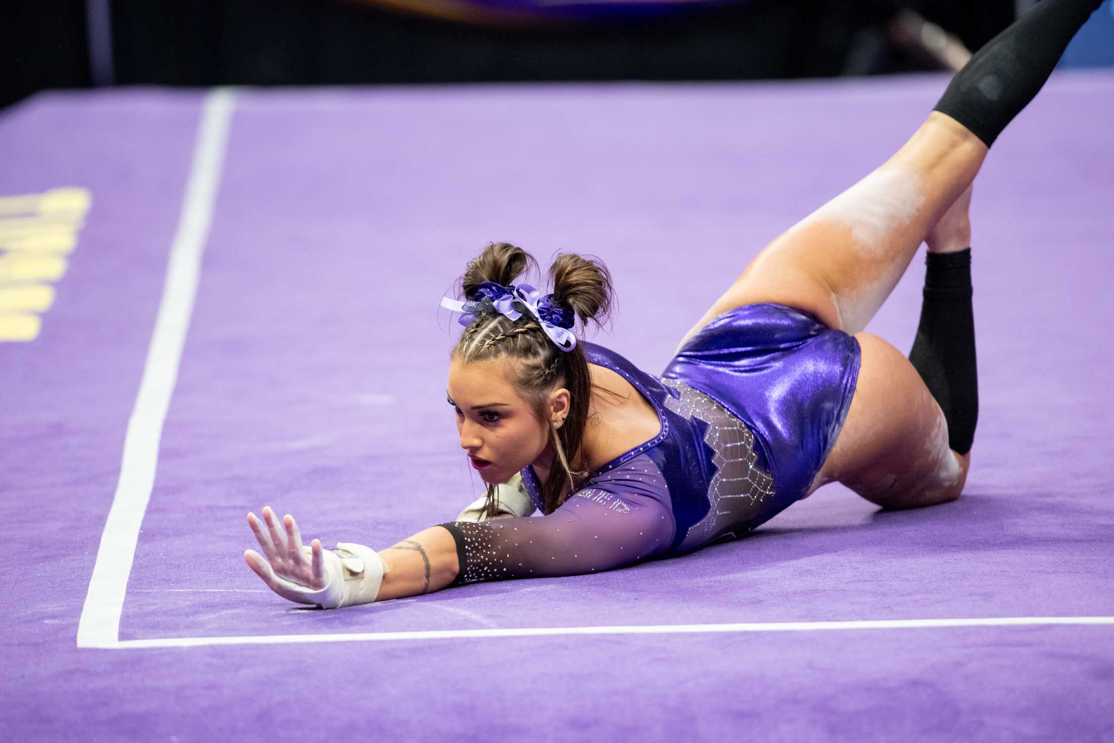 PHOTOS: LSU gymnastics defeats Ohio State 196.975-196.775 in season opener in the PMAC