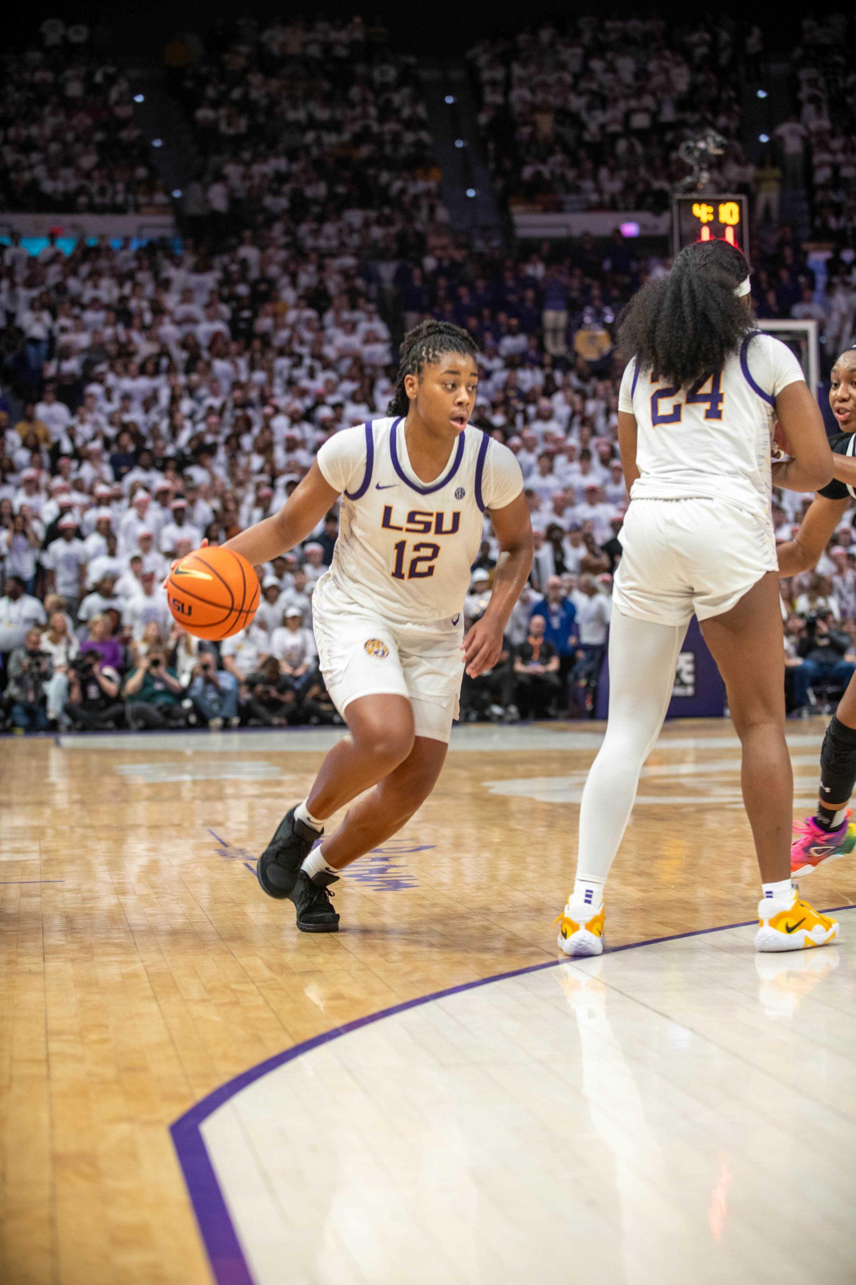 PHOTOS: LSU women's basketball falls 76-70 to South Carolina in the PMAC