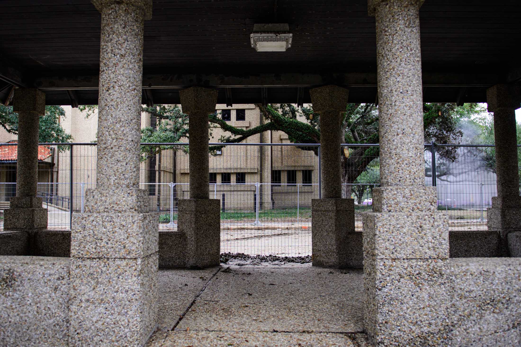 PHOTOS: Construction work occurs throughout LSU's campus