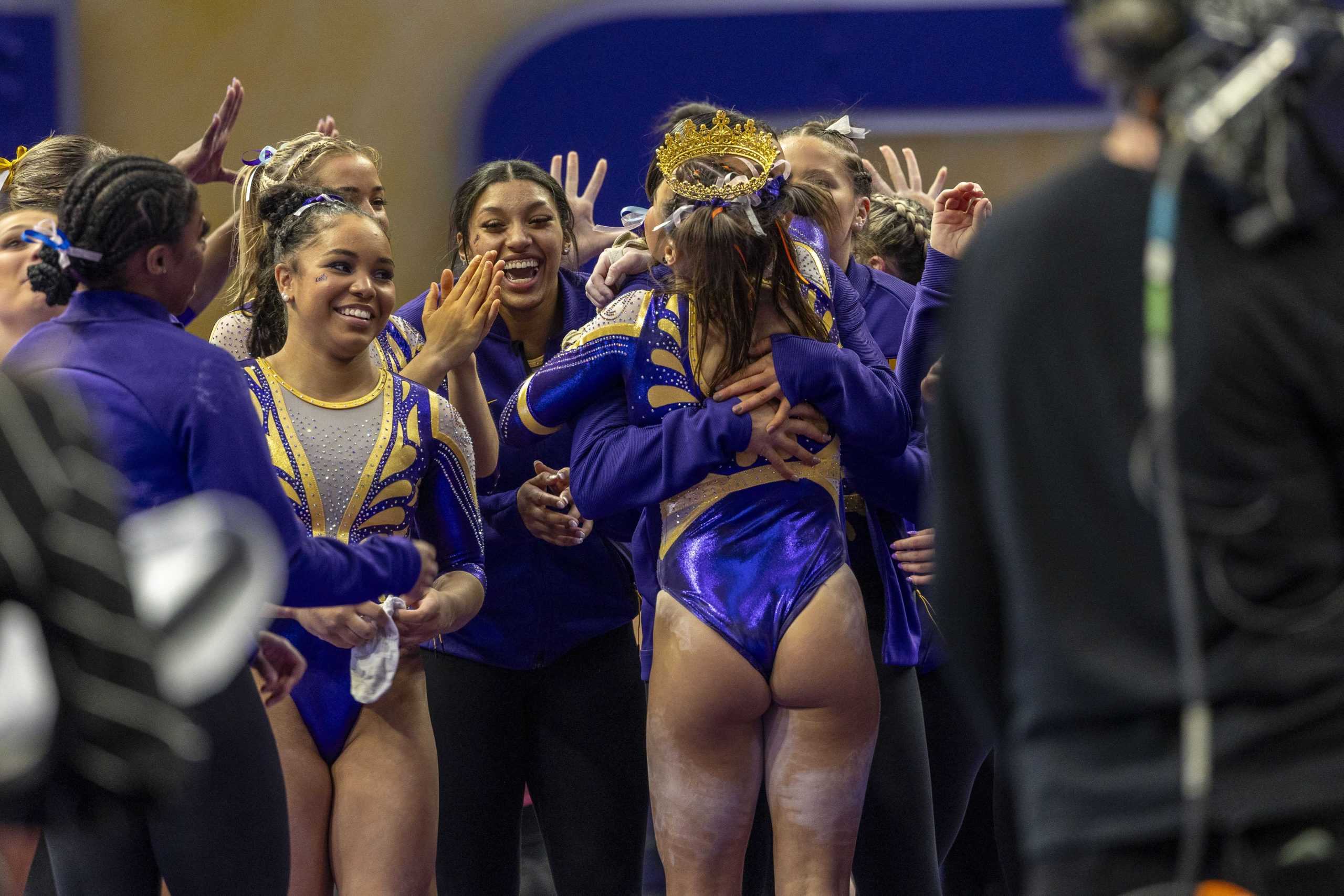 PHOTOS: LSU gymnastics defeats Kentucky 198.125-197.600 in the PMAC