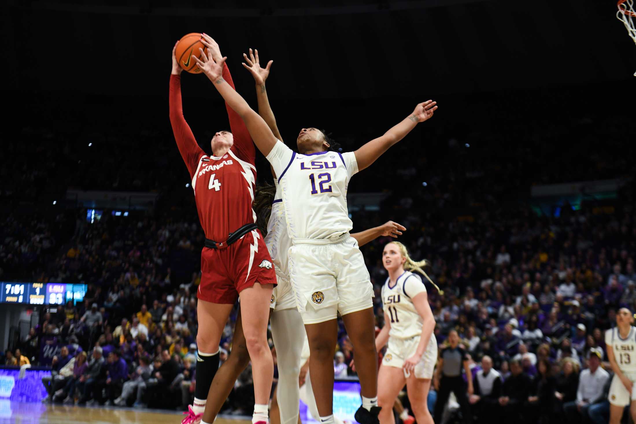 PHOTOS: LSU women's basketball defeats Arkansas 99-68