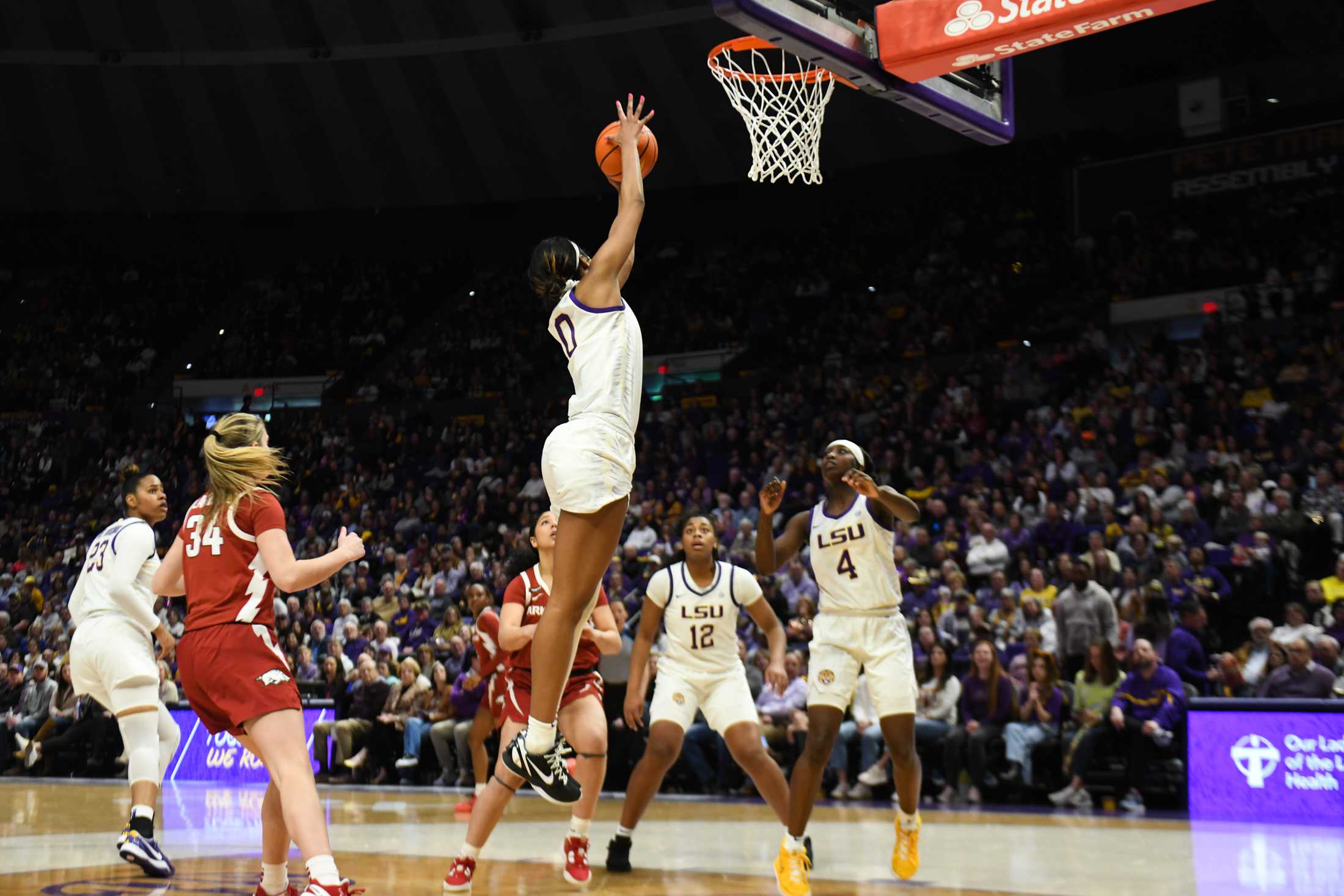 PHOTOS: LSU women's basketball defeats Arkansas 99-68