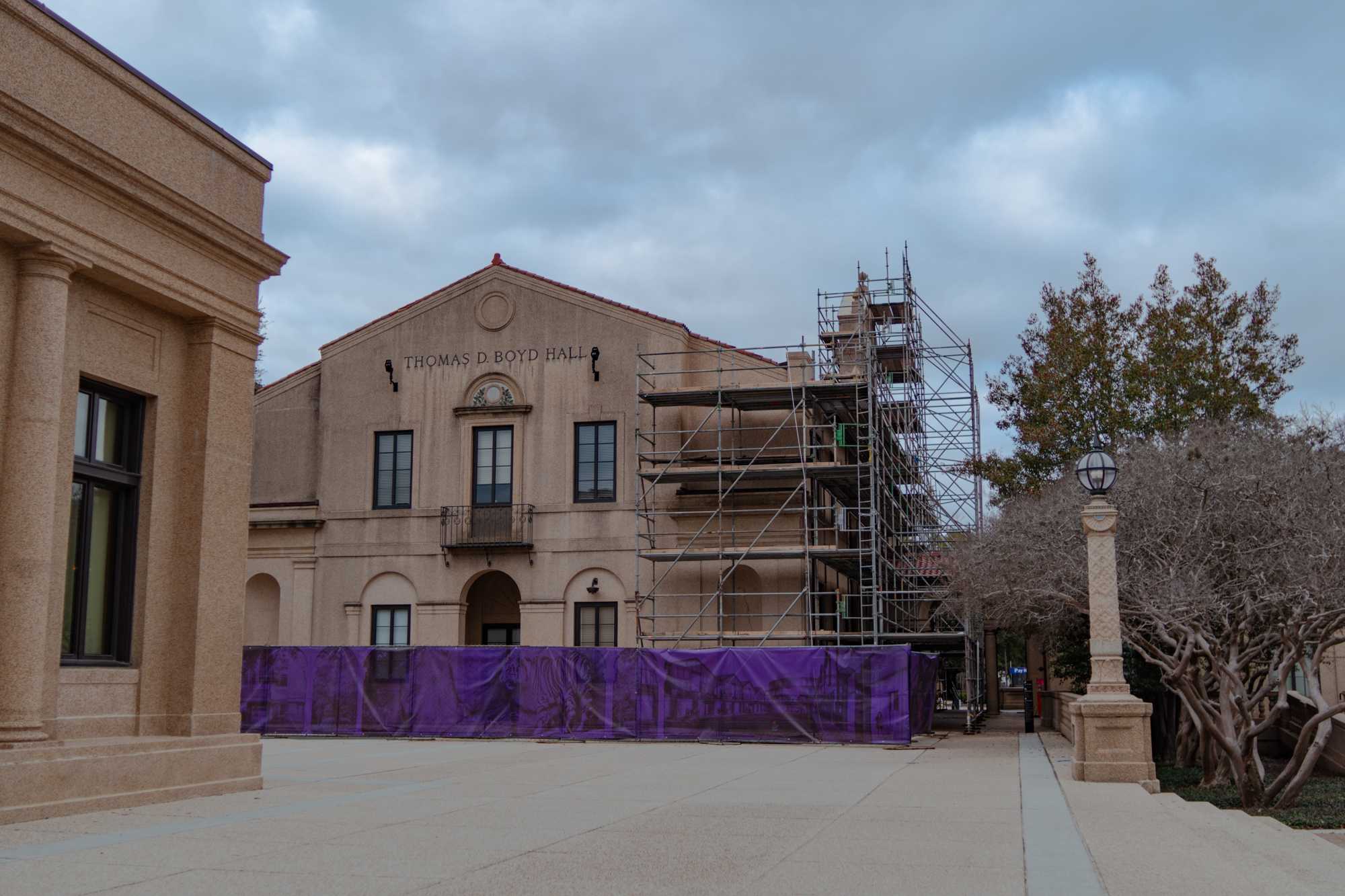 PHOTOS: Construction work occurs throughout LSU's campus