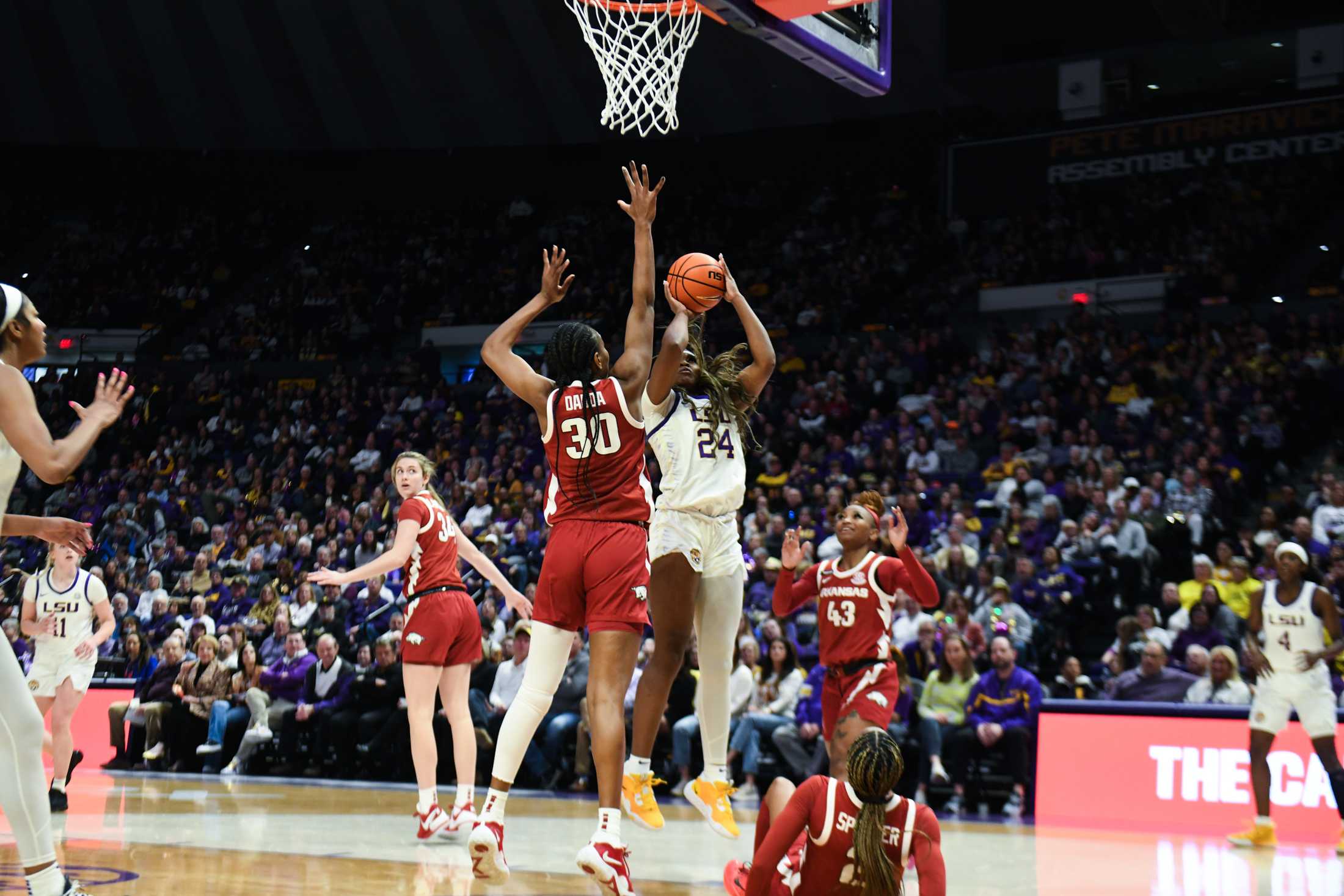 PHOTOS: LSU women's basketball defeats Arkansas 99-68